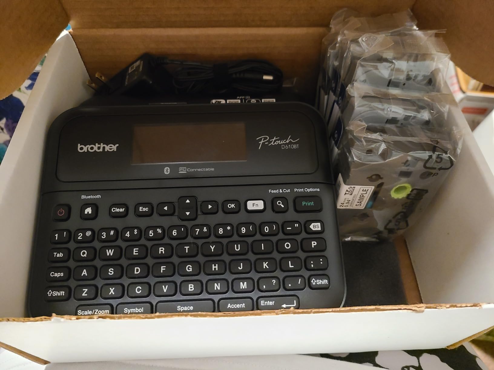 Brother P-Touch PT-D610BT Business Professional Connected Label Maker with Bluetooth customer photo 1