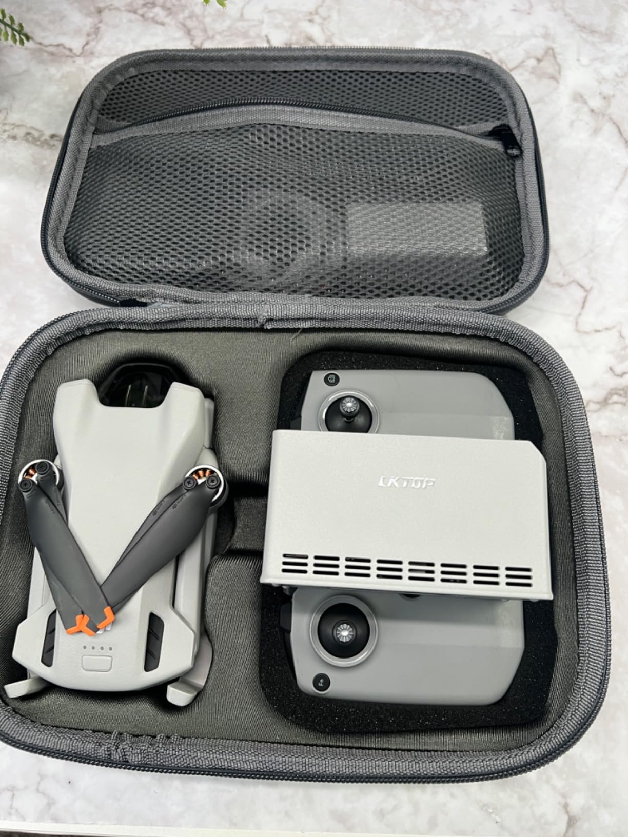 Storage Bag for Mini 3 Pro Drone Case Hard Shell Travel Carrying case Compatible with Mini 3 Pro, DJI RC/DJI RC-N1 and Accessories customer photo 2