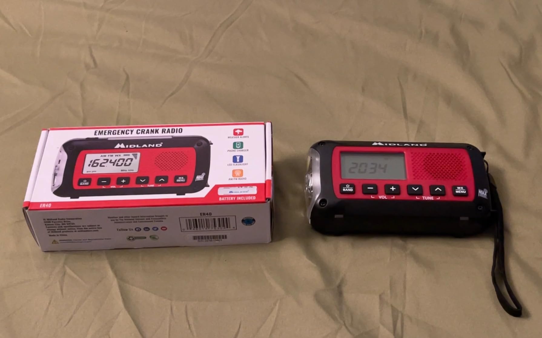 Midland ER40 Emergency Crank Radio customer photo 1