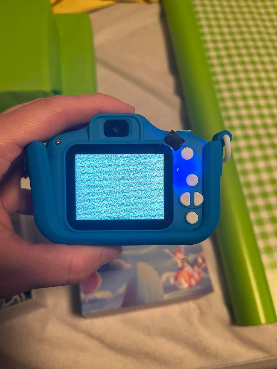 Kids Camera Toys for 3-8 Year Old Girls Boys, Children Digital Video Camcorder Camera with Cartoon Soft Cover, Best Chritmas Birthday Festival Gift for Kids customer photo 2