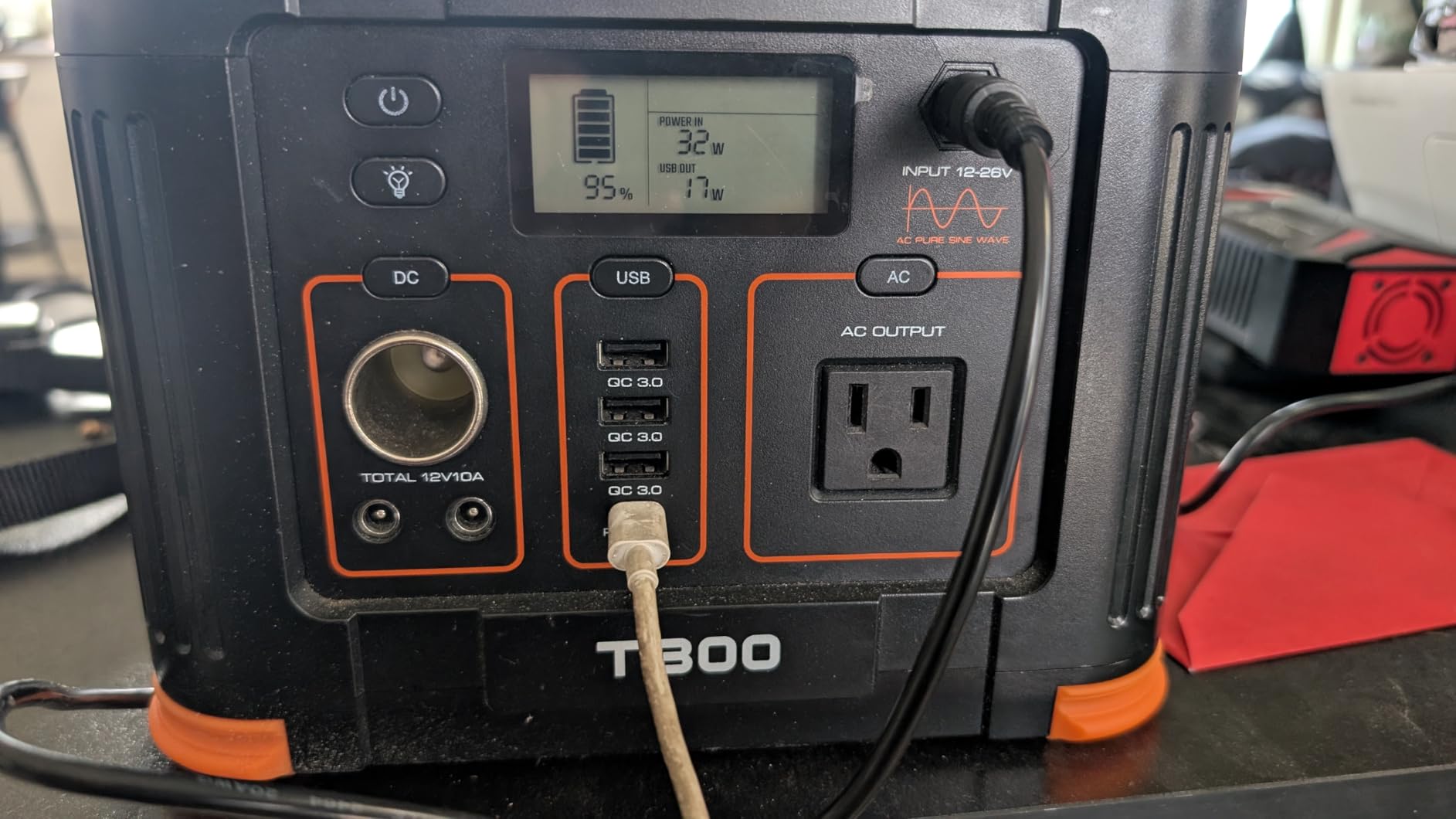 Portable Power Station 500W, 519.48Wh/140400mAh Solar Generator Backup, Lithium Battery Pack with 2 AC Outlets, PD 60W USB-C Power Bank customer photo 2
