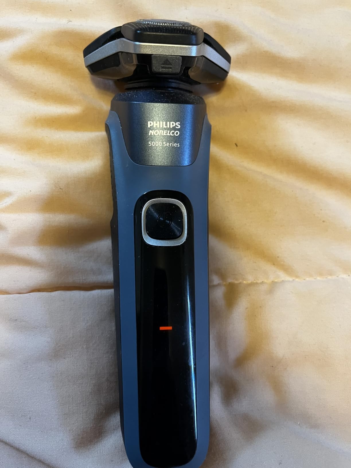 Philips Norelco 5400 Electric Shaver, Storm Blue | 45 Self Sharpening SteelPrecision Blades, 360° Flexible Heads, SenseIQ Technology, LED Display, Pop-up Trimmer, S5880/81 customer photo 2