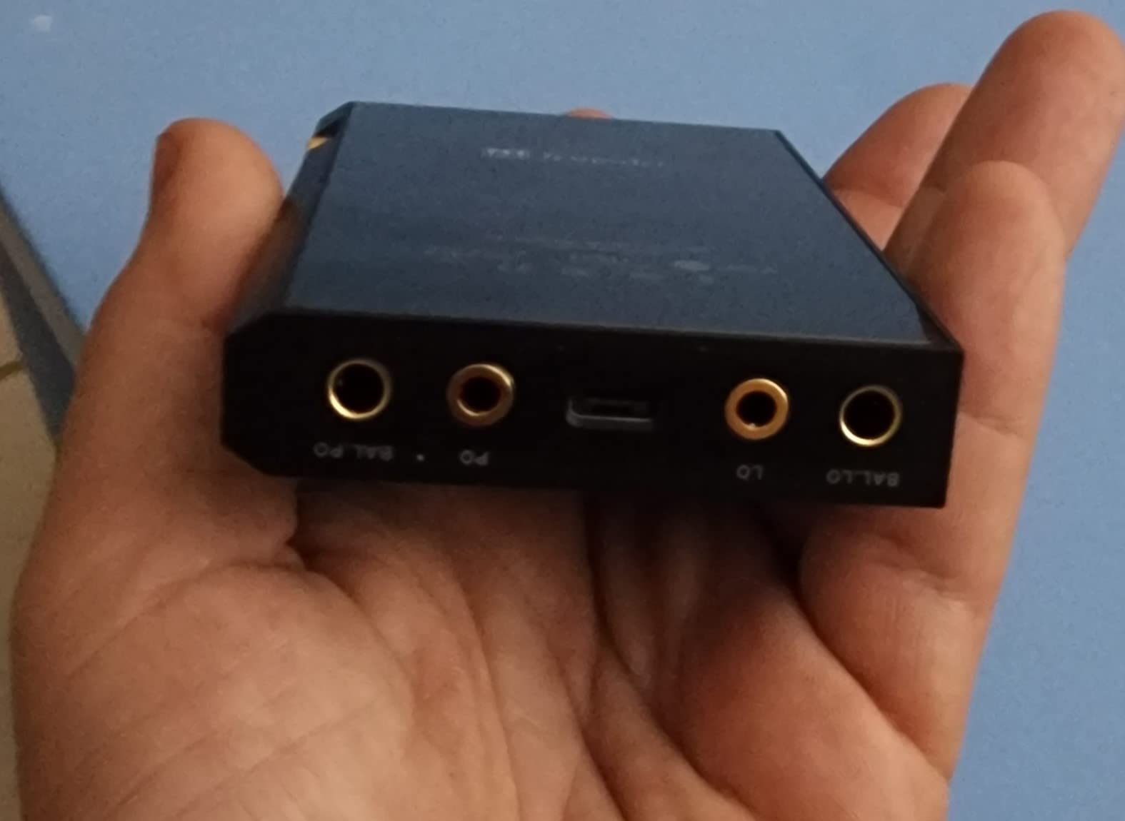 TempoTec V6 Hi-Res Digital Audio Music Player, HiFi Player DAP, Portable High Resolution Audio Player, DSD MQA, Dual AK4493SEQ, Two Way Bluetooth, 4500mAh Battery, 4.4mm/3.5mm (Golden Volume Wheel) customer photo 1