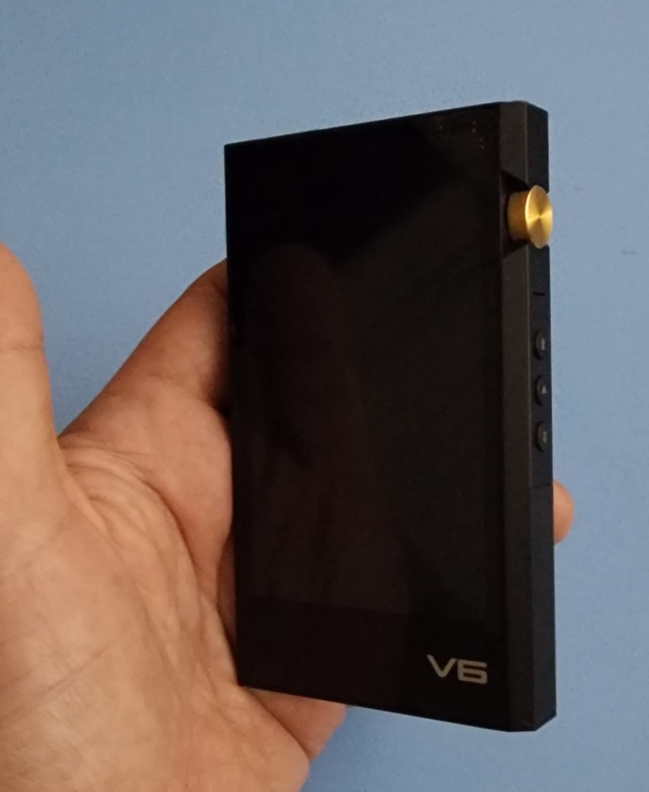 TempoTec V6 Hi-Res Digital Audio Music Player, HiFi Player DAP, Portable High Resolution Audio Player, DSD MQA, Dual AK4493SEQ, Two Way Bluetooth, 4500mAh Battery, 4.4mm/3.5mm (Golden Volume Wheel) customer photo 2