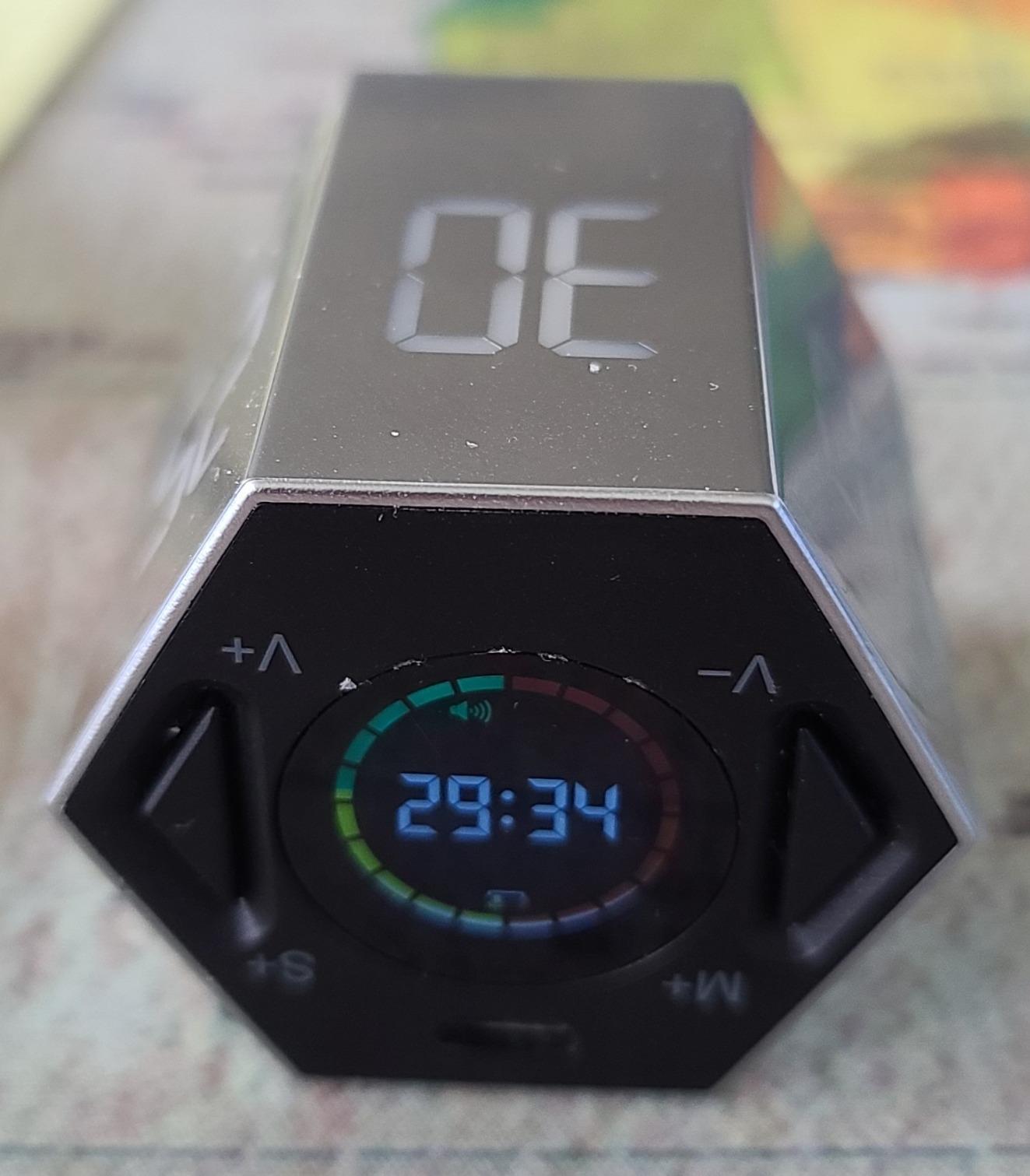 Ticktime T6 Pomodoro Timer Cube for Focus, Study, Work, Task, ADHD, Kitchen | Pomodoro Timer,Quick Flip 5/15/25/30/45/60min Countdown, Custom Timer & Stopwatch, 3 Reminder Options, Flip to Pause & Resume customer photo 2