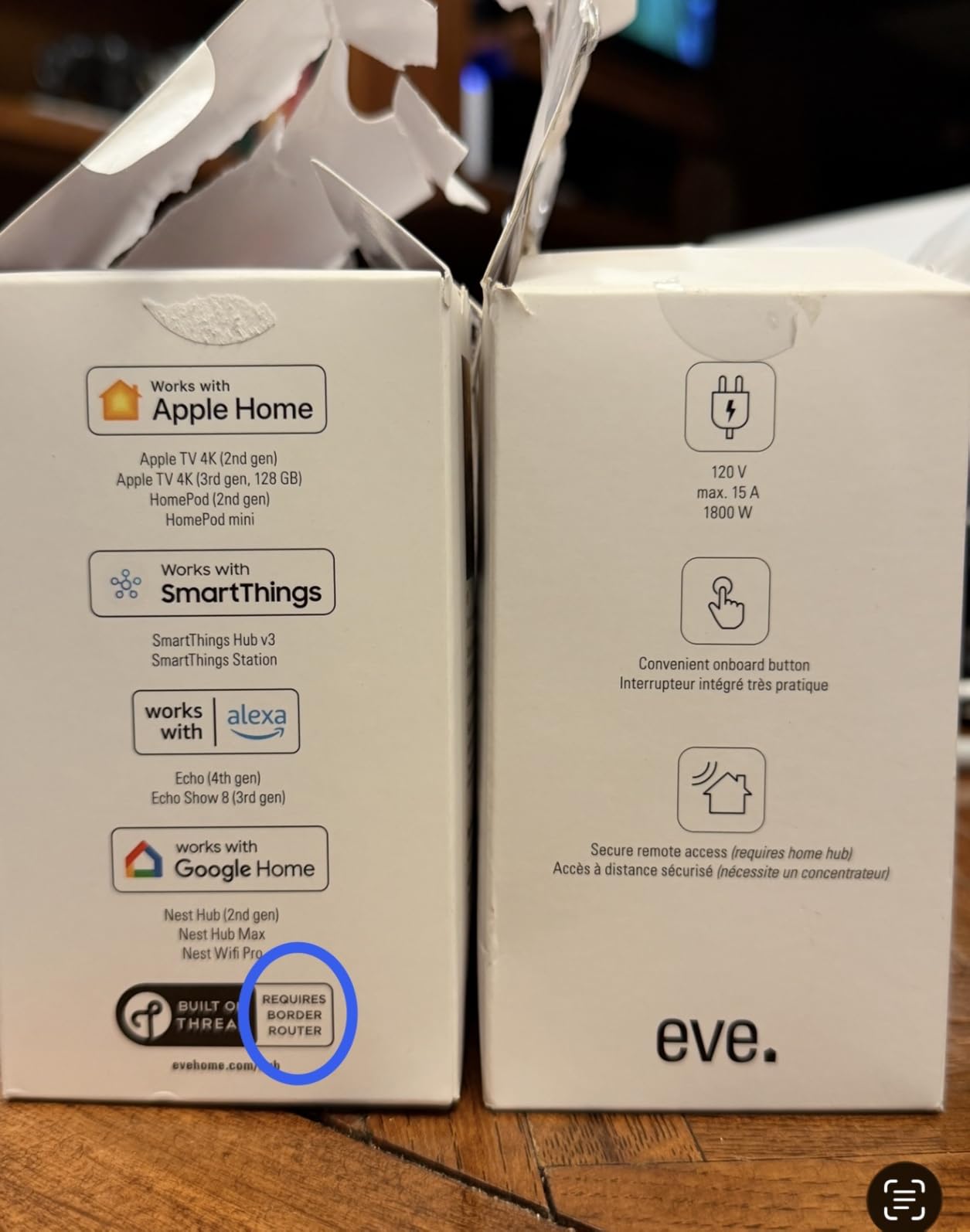 Eve Energy (Matter) 2-Pack - Smart Plug & Power Meter | app/voice control, automate lights/appliances, for Alexa/Apple/Google/SmartThings/Home Assistant, Thread Border Router required customer photo 2