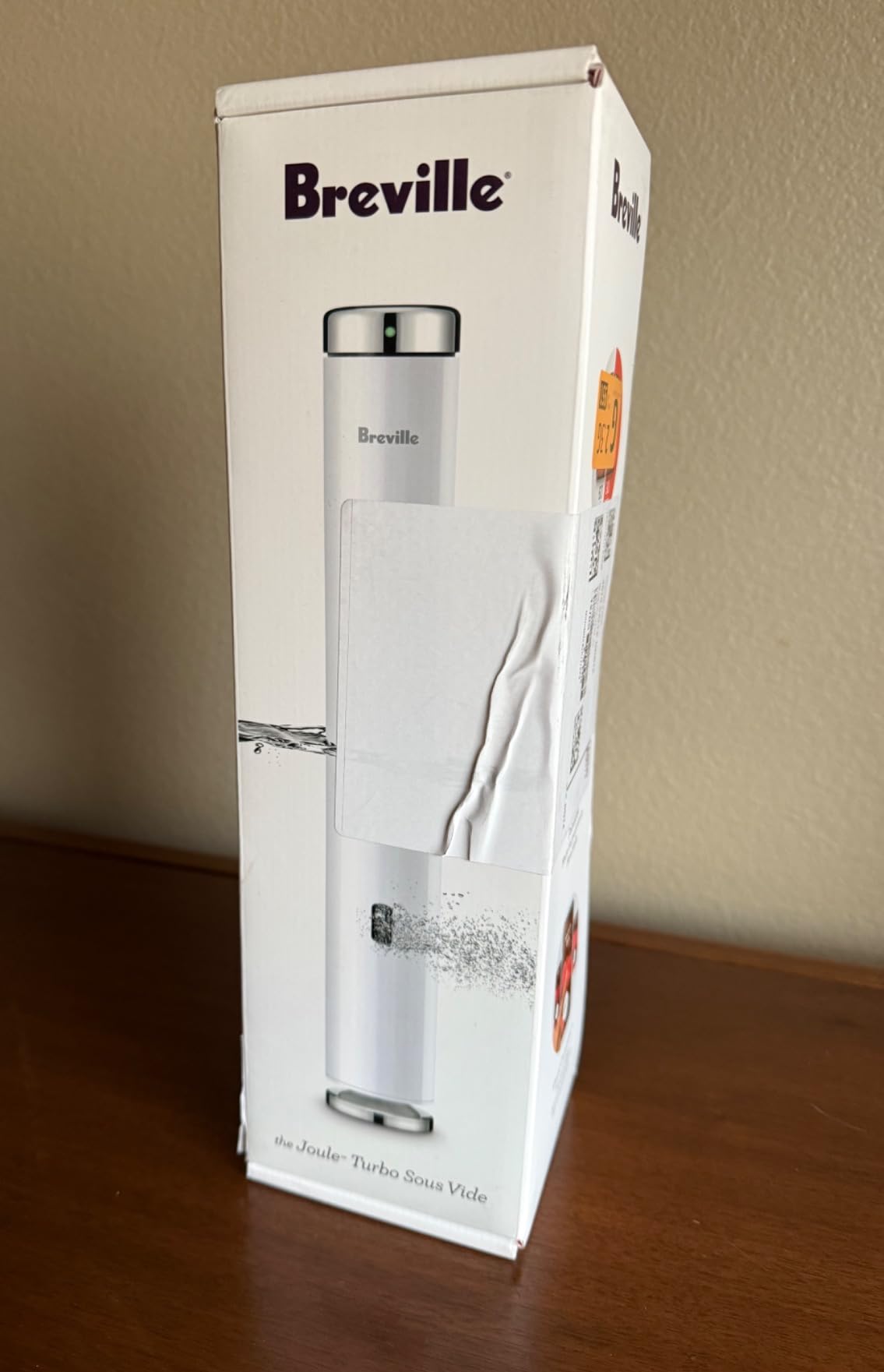 Breville BSV600PSS Joule Turbo Sous Vide Machine, Polished Stainless Steel | Cook 2x faster with the Turbo feature included in this 1100W immersion circulator | Autopilot mode | Wi-fi enabled customer photo 2