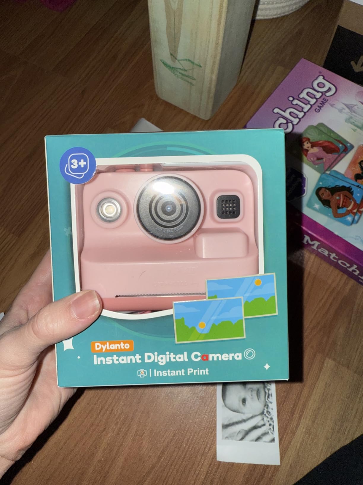 Instant Print Camera for Kids,2.4 Inch Screen Kids Instant Cameras, Christmas Birthday Gifts for Girls Age 3-12, Portable Toddler Toy customer photo 2