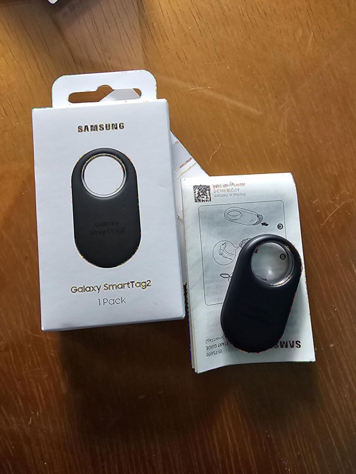 Samsung SmartTag2 (2023) Bluetooth + UWB, IP67 Water and Dust Resistant, Findable via App, 1.5 Year Battery Life - Black (International Version) customer photo 2