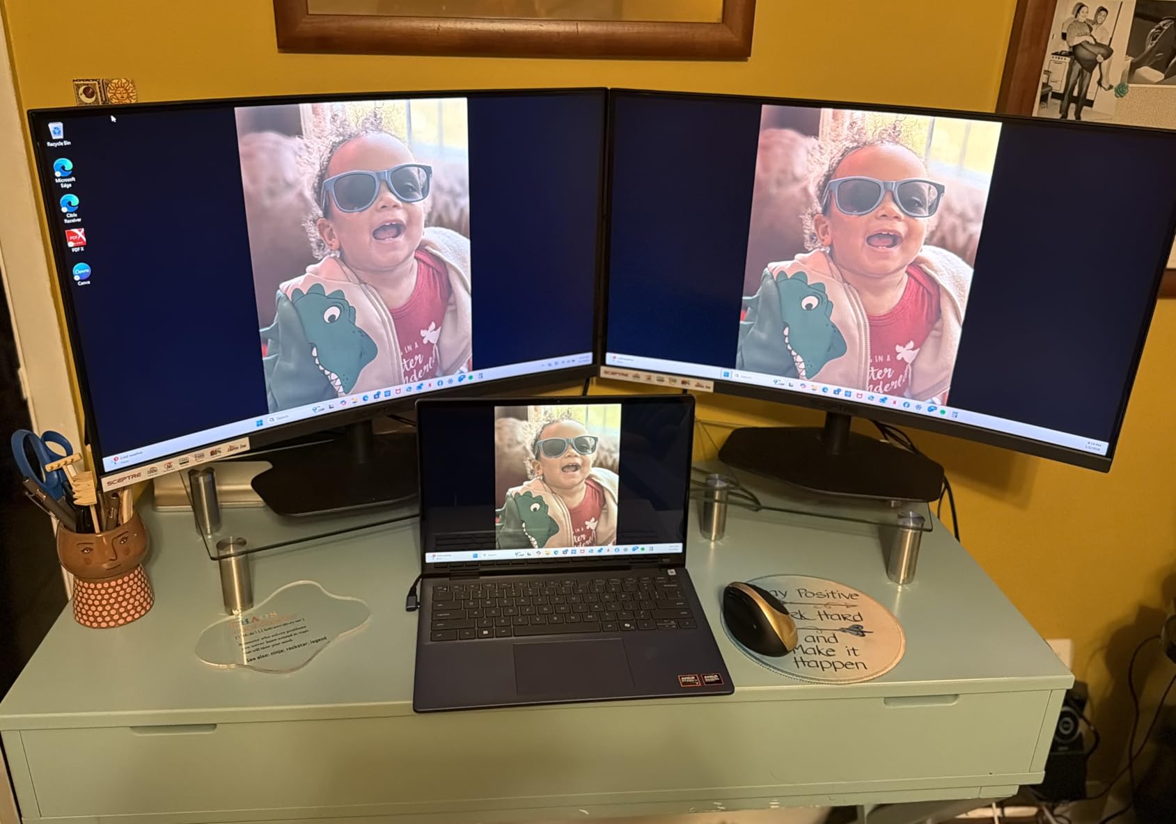 Plugable USB-C Docking Station Dual Monitor 4K 60Hz (2xHDMI), 65W Charging, Gigabit Ethernet, USB-C & 3xUSB-A 5Gbps, Audio (UD-MSTH2) customer photo 2