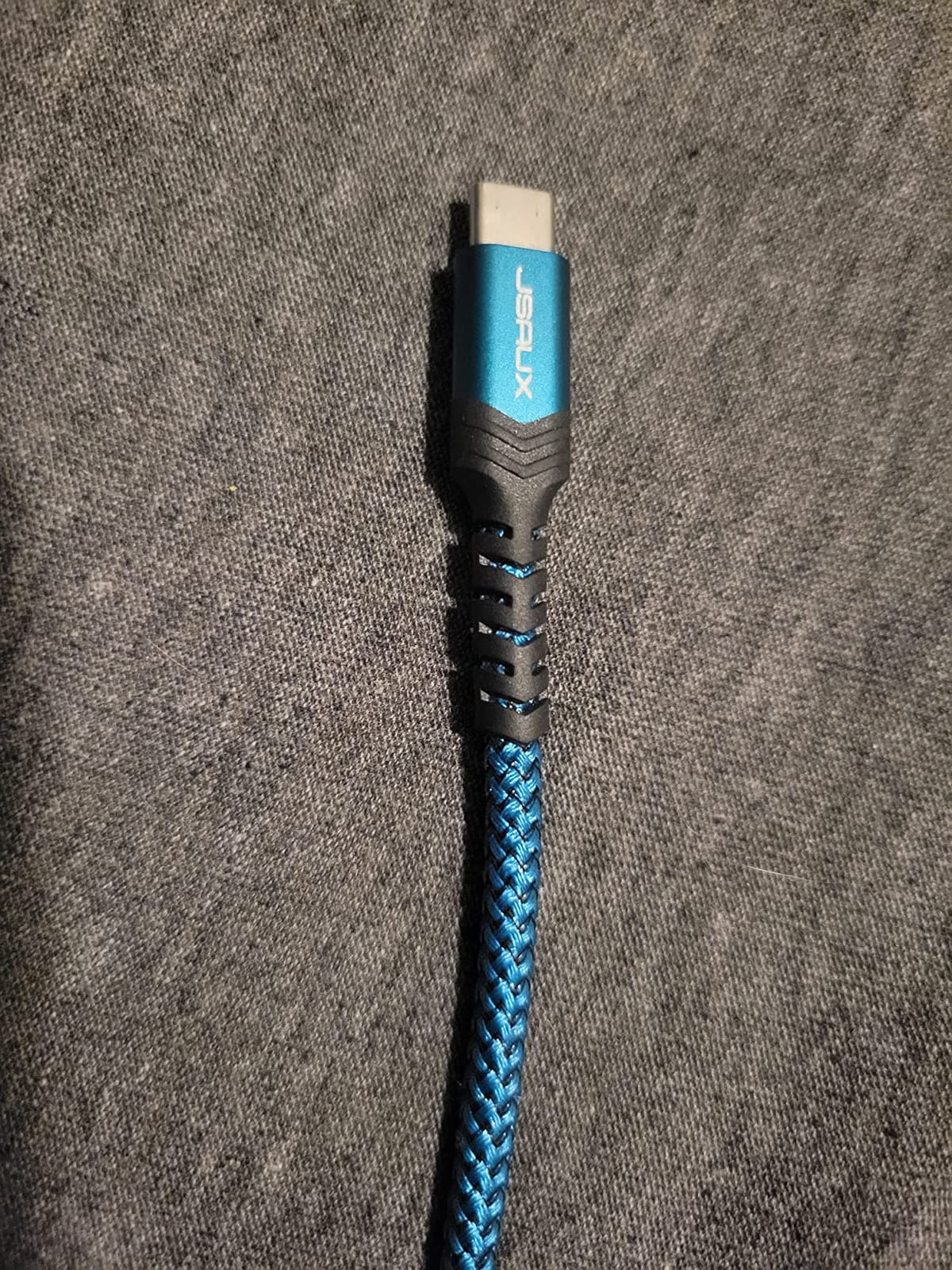 JSAUX 100W USB C to USB C Cable, 2-Pack 10FT, 5A Fast Charging, Blue customer photo 1