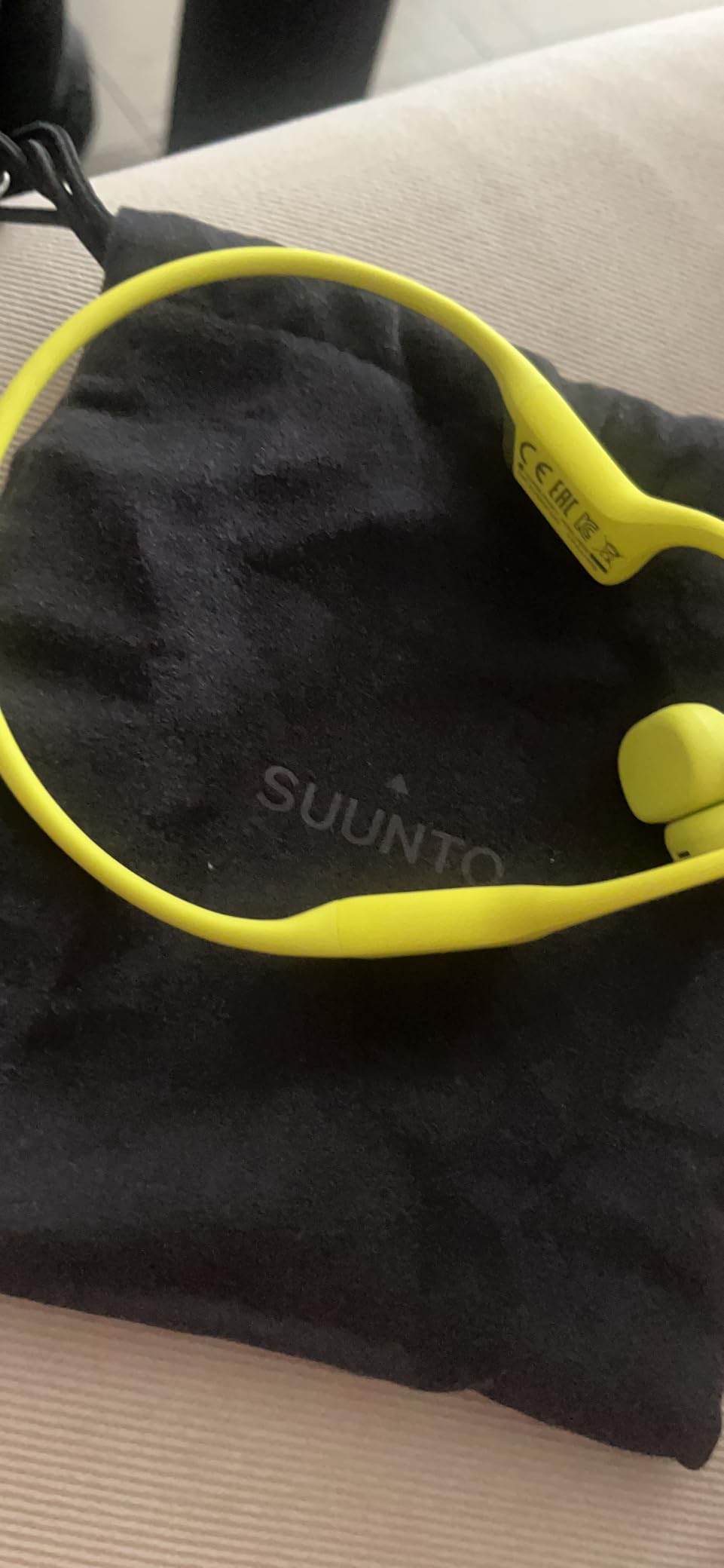 SUUNTO Sonic Open-Ear Bluetooth Bone Conduction Sports Headphone, Black | Wireless Headset, Enhanced Bass, 10H Playtime, Fast Charging, Built-in Dual Mics, IP55 Sweat & Water Resistant, Lightweight customer photo 1