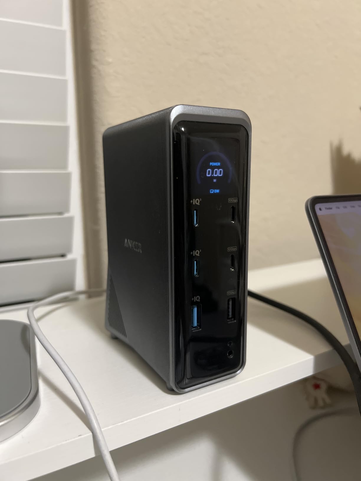Anker Prime Docking Station, 14-in-1 Laptop Docking Station Dual Monitor, Dual 4K HDMI, 160W Max Output, 10Gbps Data Transfer, Smart Interface, Audio and Ethernet Ports customer photo 2