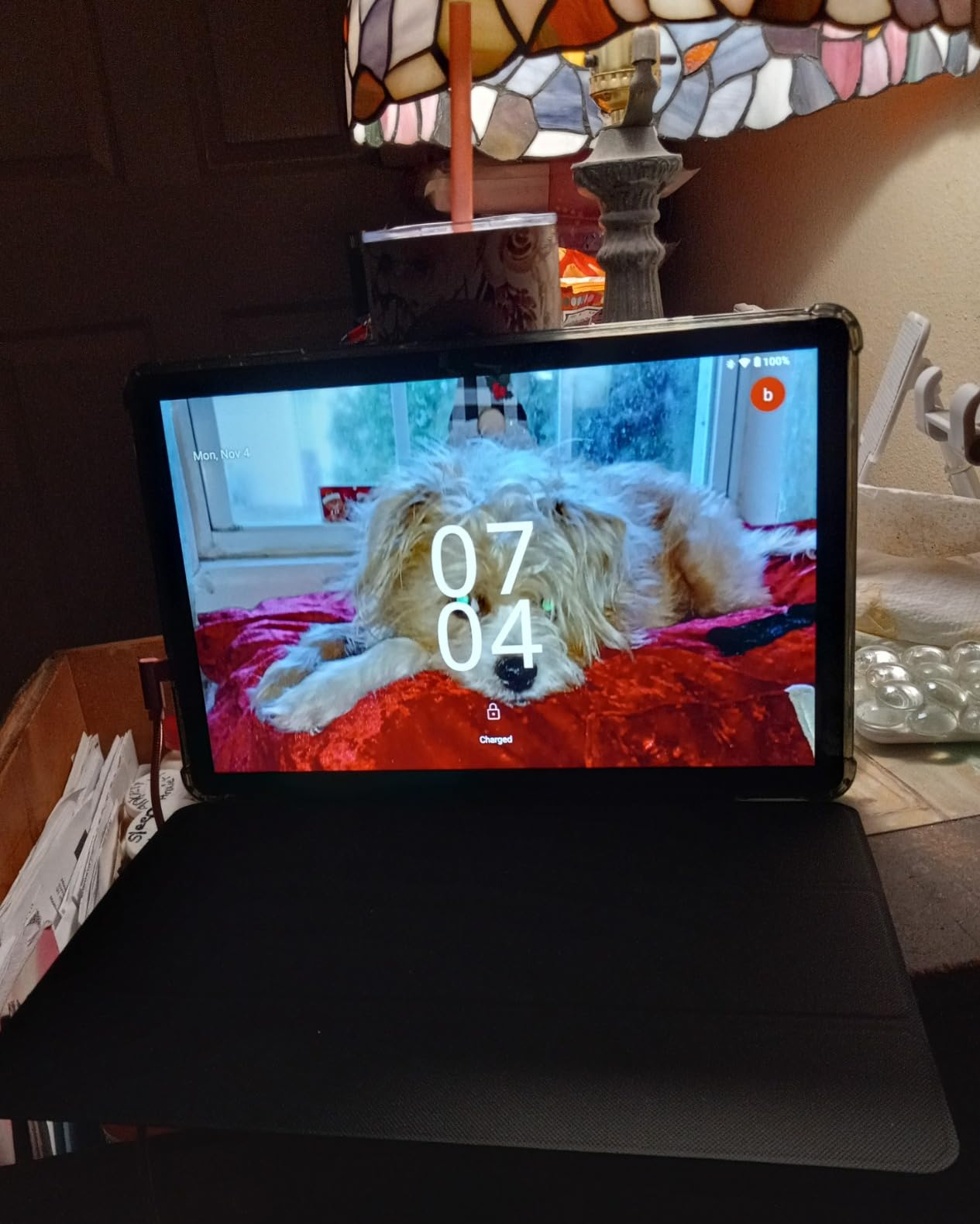 COLORROOM 2026 Android16 Tablet 11inch, Face Unlock, 18W Fast Charge, Black | 32GB+128GB+1TB Expand, Octa-core CPU, 8000mAh Large Battery, WiFi6, Touchscreen Display, Widevine L1 Tableta customer photo 1