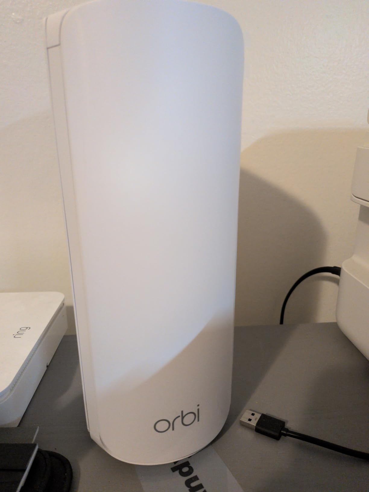 NETGEAR Orbi 770 Series Tri-Band WiFi 7 Mesh Network System (RBE773) - Router + 2 Satellite Extenders, Security Features, Up to 11Gbps, Covers up to 8,000 sq. ft., 100 Devices, 2.5 Gig Internet Port customer photo 2