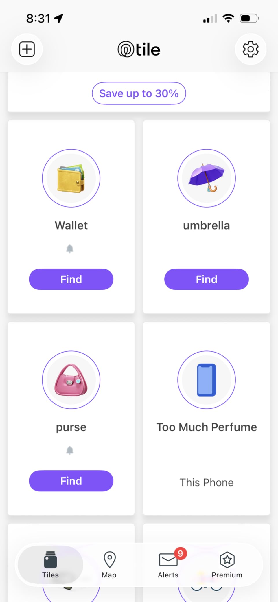 Life360 Tile - Bluetooth Tracker, Keys Finder and Item Locator for Keys, Bags and More. Phone Finder. Both iOS and Android Compatible. 1-Pack (Black) customer photo 1