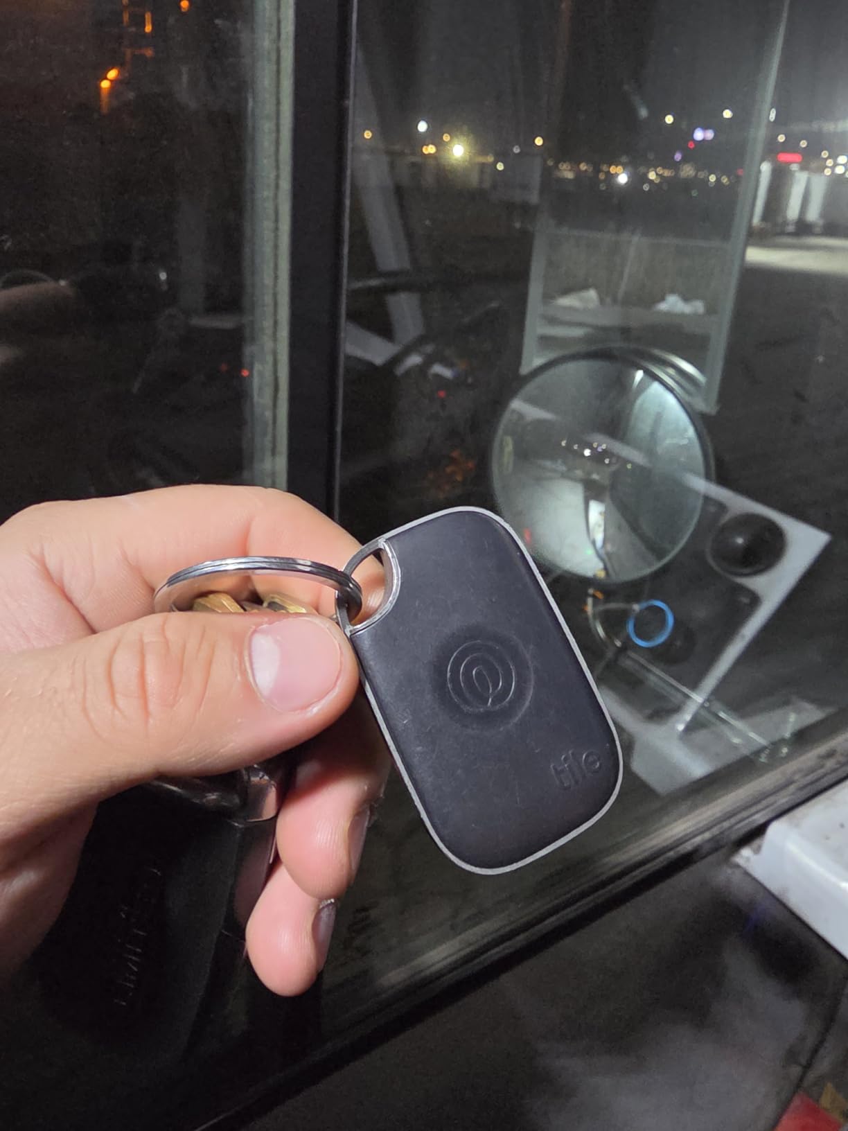 Life360 Tile Pro - Powerful Bluetooth Tracker, Key Finder and Item Locator (1-Pack, Black) customer photo 1