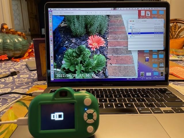 Kids Camera Boys Toys for 3 4 5 6 7 8 9 Years Old Boys, 48MP Dual Lens Kids Digital Camera Christmas Birthday Gifts, 1080P HD Video Selfie Toddler Camera with 32G SD Card customer photo 1