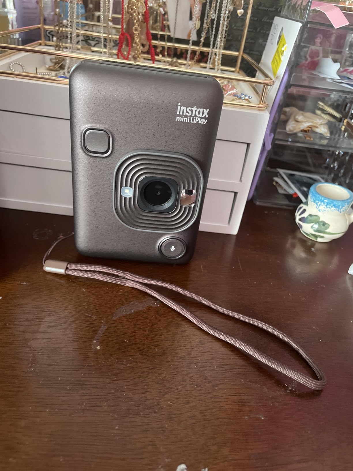 Fujifilm Instax Mini LiPlay Hybrid Instant Camera (Deep Bronze) customer photo 1