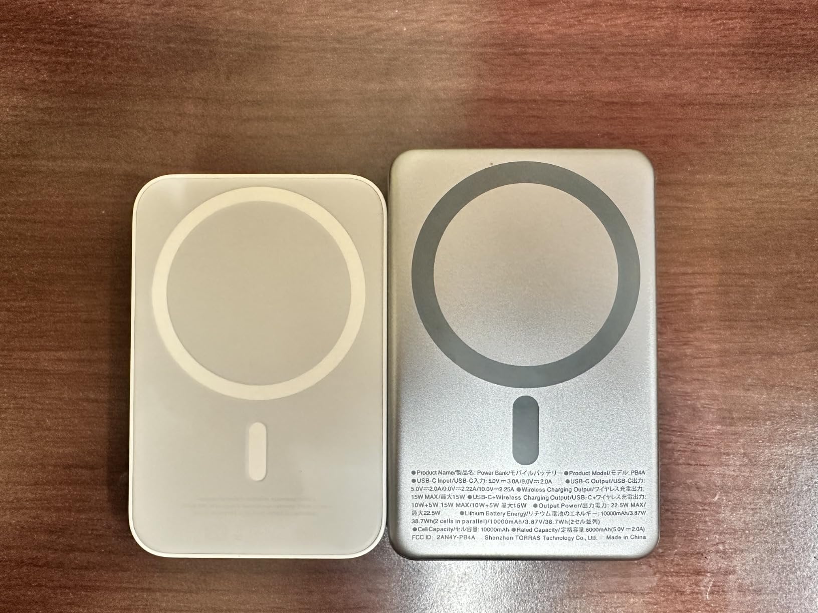 TORRAS MiniMag Power Bank, Ultra-Slim 10,000mAh Magnetic Wireless Portable Charger, 22.5W Fast Charging iPhone Air Magnetic Battery Pack Designed for iPhone 17 Pro Max/17 Pro/Air/16/15/14/13/12, Gray customer photo 1