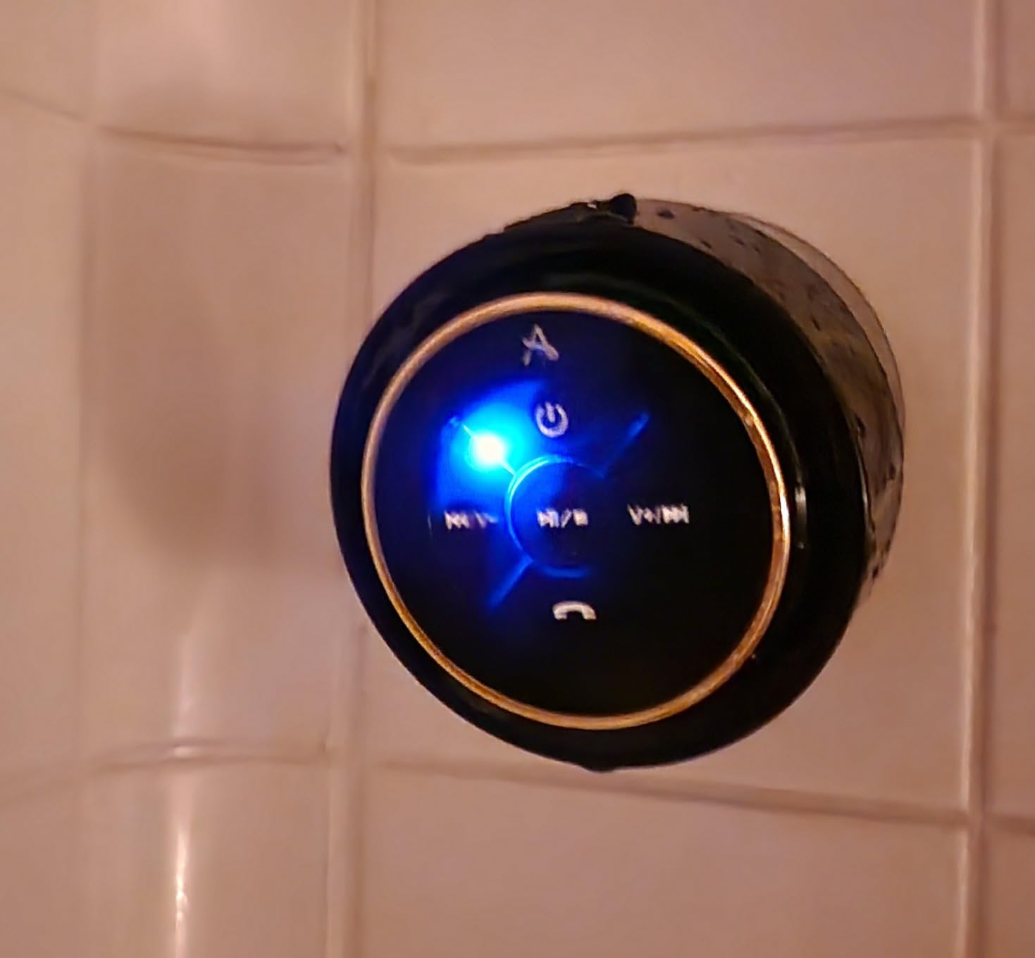 XLEADER Pro Shower Speaker (Upgraded) Certified IPX7 Waterproof Bluetooth Speaker, 8W Crystal Sound&Rich Bass, 15H Playtime, with Suction Cup, Silicone Lanyard, Ideal Gifts, SoundAngel Mate(2 Gen) customer photo 1