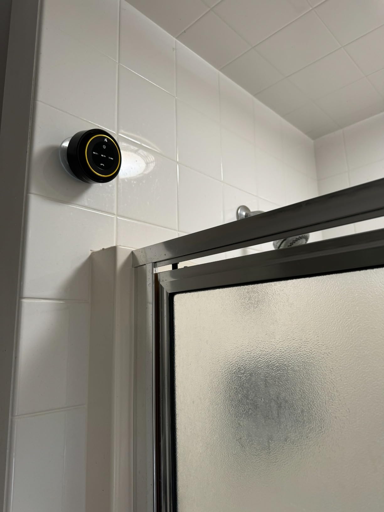 XLEADER Pro Shower Speaker (Upgraded) Certified IPX7 Waterproof Bluetooth Speaker, 8W Crystal Sound&Rich Bass, 15H Playtime, with Suction Cup, Silicone Lanyard, Ideal Gifts, SoundAngel Mate(2 Gen) customer photo 2