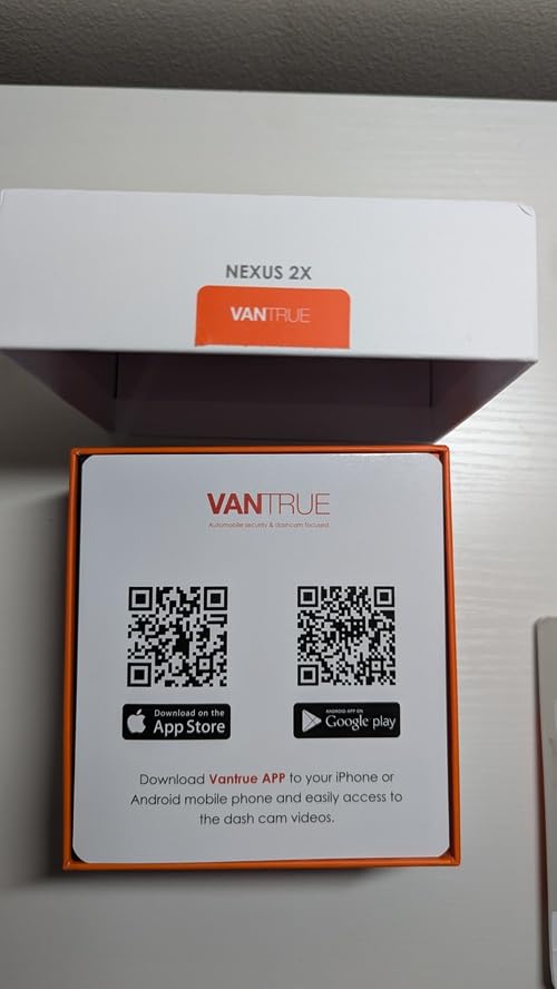 Vantrue N2X 2.7K Dash Cam Front and Inside, STARVIS 2 PlatePix Car Camera | IMX675 Sensor, HDR+IR Night Vision, F/1.8 Aperture, 5G WiFi & GPS, 60fps, App/Voice Control, G-Sensor, 24/7 Parking Mode customer photo 1