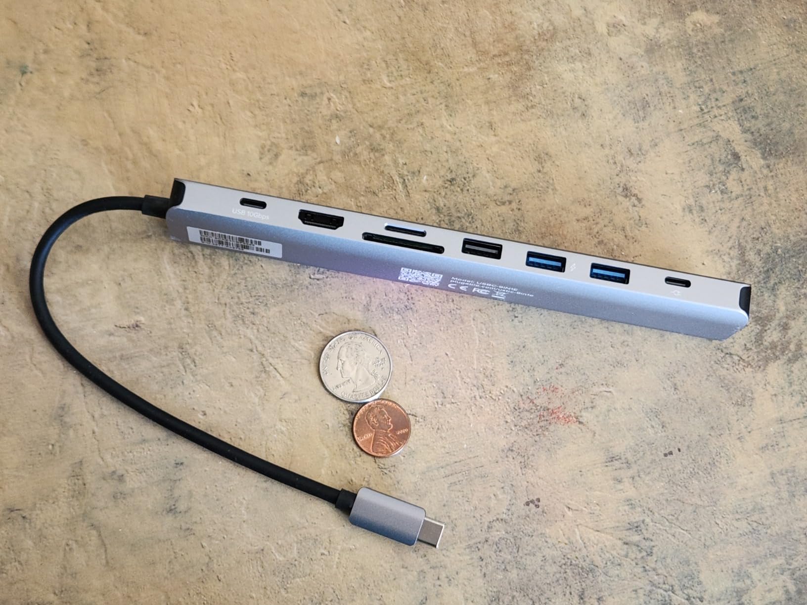 Plugable USB C Hub Multiport Adapter: 9-in-1 with 140W PD Charging, 4K 60Hz HDMI, 10Gbps Data Transfer, Gigabit Ethernet, SD for USBC, USB4, Thunderbolt MacBook, Windows, Chromebook (USBC-9IN1E) customer photo 1