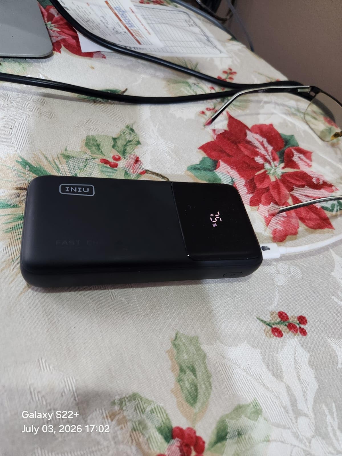 INIU Laptop Power Bank, Smallest 20000mAh 65W Fast Charging Battery Pack | USB C Cable, Flight-Safe, Travel Essentials, Portable Charger for MacBook Pro, Steam Deck, iPhone, iPad etc customer photo 1
