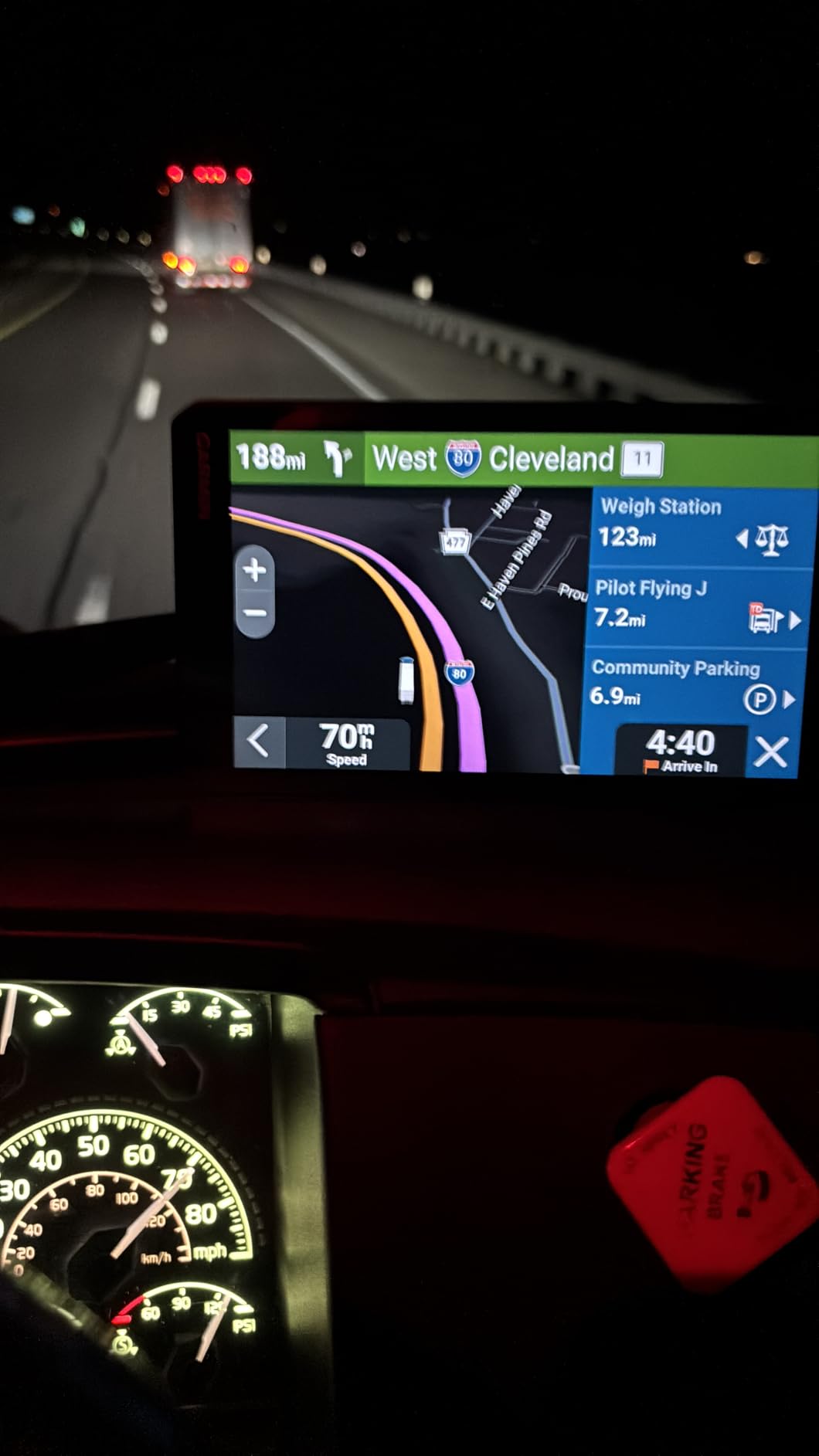 Garmin dēzl OTR720, Large 7' GPS Navigator | Crisp High-Resolution Touchscreen Display, Expert Arrival Planning, Custom Truck Routing customer photo 1