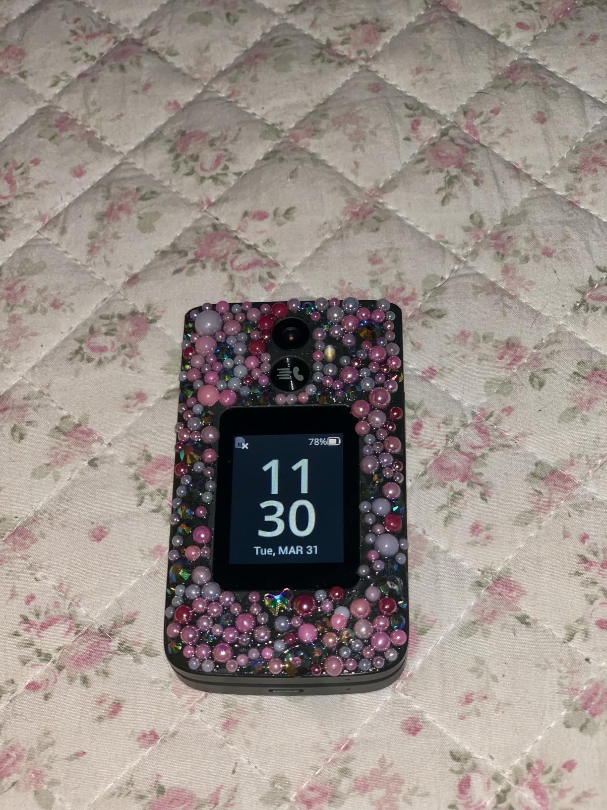Tracfone, TCL FLIP 3, 16GB, Flip Phone, Stone Gray, 5MP Video Capable Camera, Locked customer photo 1