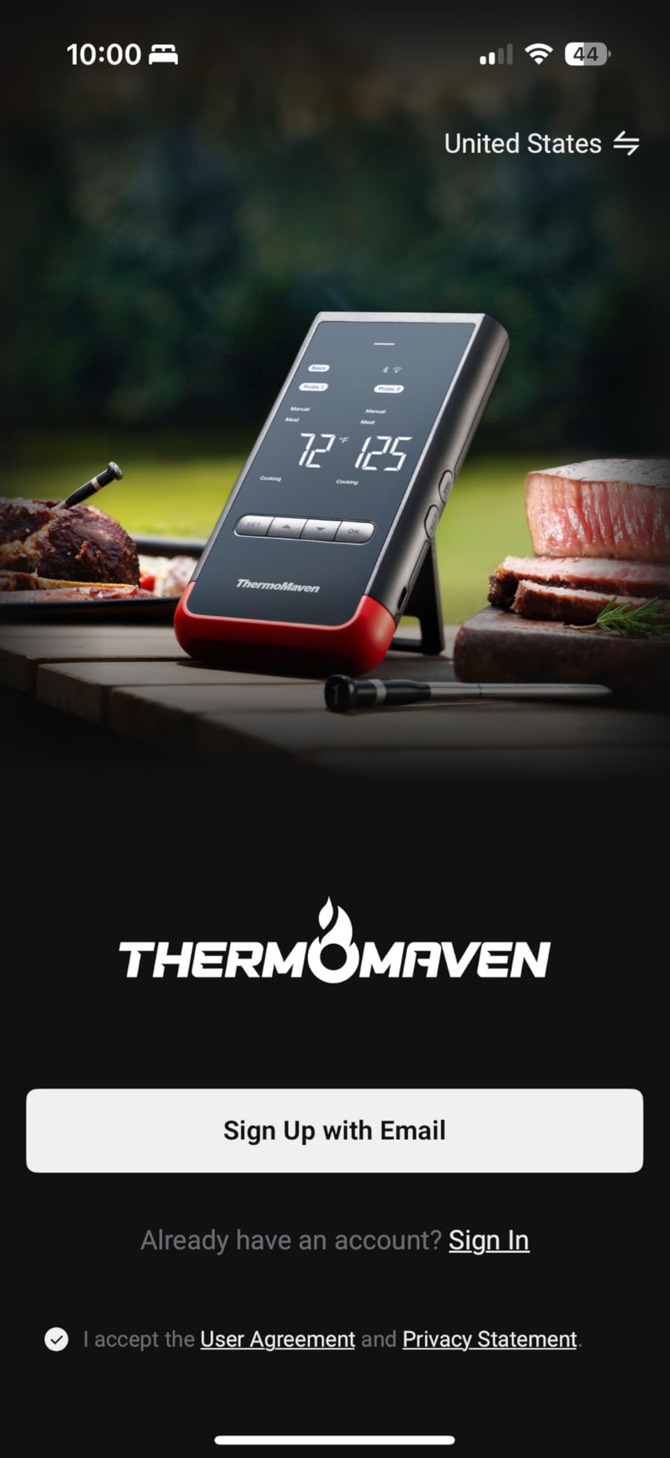 ThermoMaven Sub-1G Smart Wireless Meat Thermometer with Standalone Base customer photo 2