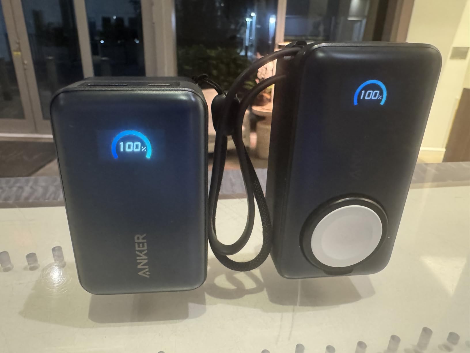 Anker Nano Power Bank, 45W 10,000mAh Portable Charger, iPhone Battery Pack | Built-In Retractable USB-C Cable, for iPhone 17 / 16 Series, iPad, Galaxy, Pixel, and More, Compact Travel Design customer photo 1