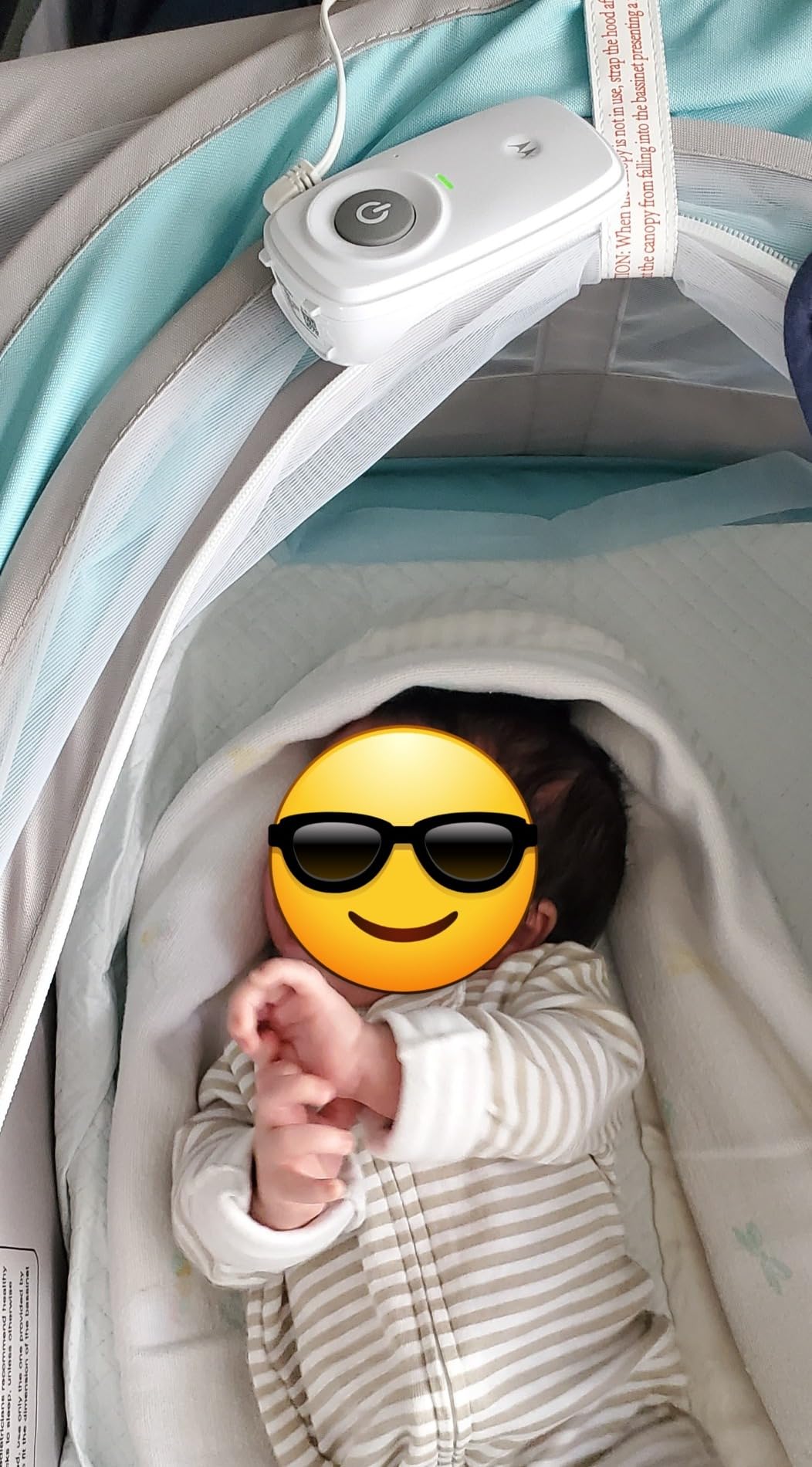 Motorola Nursery Audio Baby Monitor, No WiFi, Long Range 1000 ft, Volume Control, DECT Private Connection, Cry Detection, Portable Battery Parent Unit, Ideal for Safe Monitoring, No App, AM21 customer photo 1