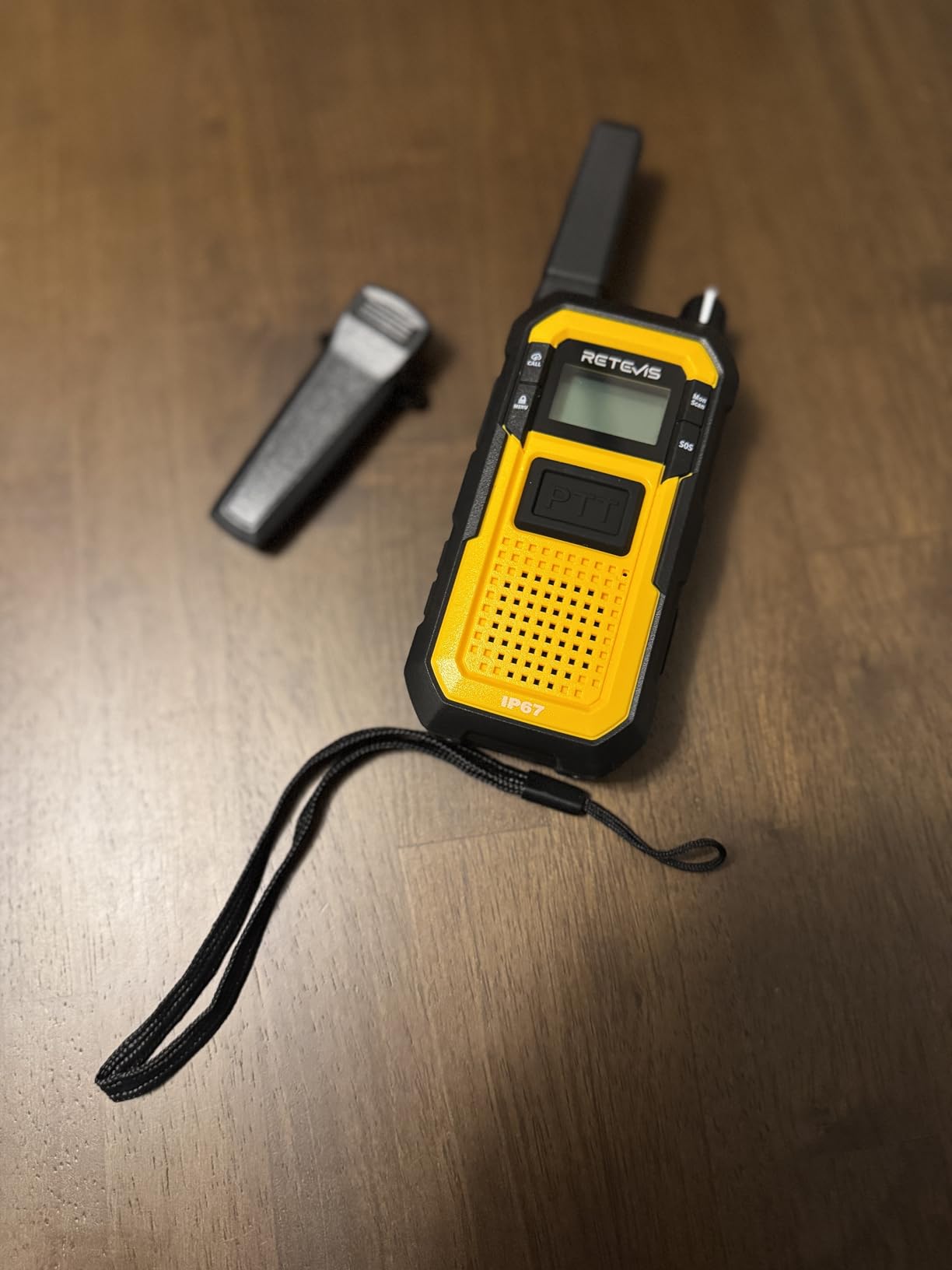 Retevis RB48 Walkie Talkies for Adults, Heavy Duty 2 Way Radios Long Range | for Jobsite Construction School, MIL-STD-810H, IP67 Waterproof, Shock Resistant, Dual PTT, 6 Pack with 6-Way Charger customer photo 2