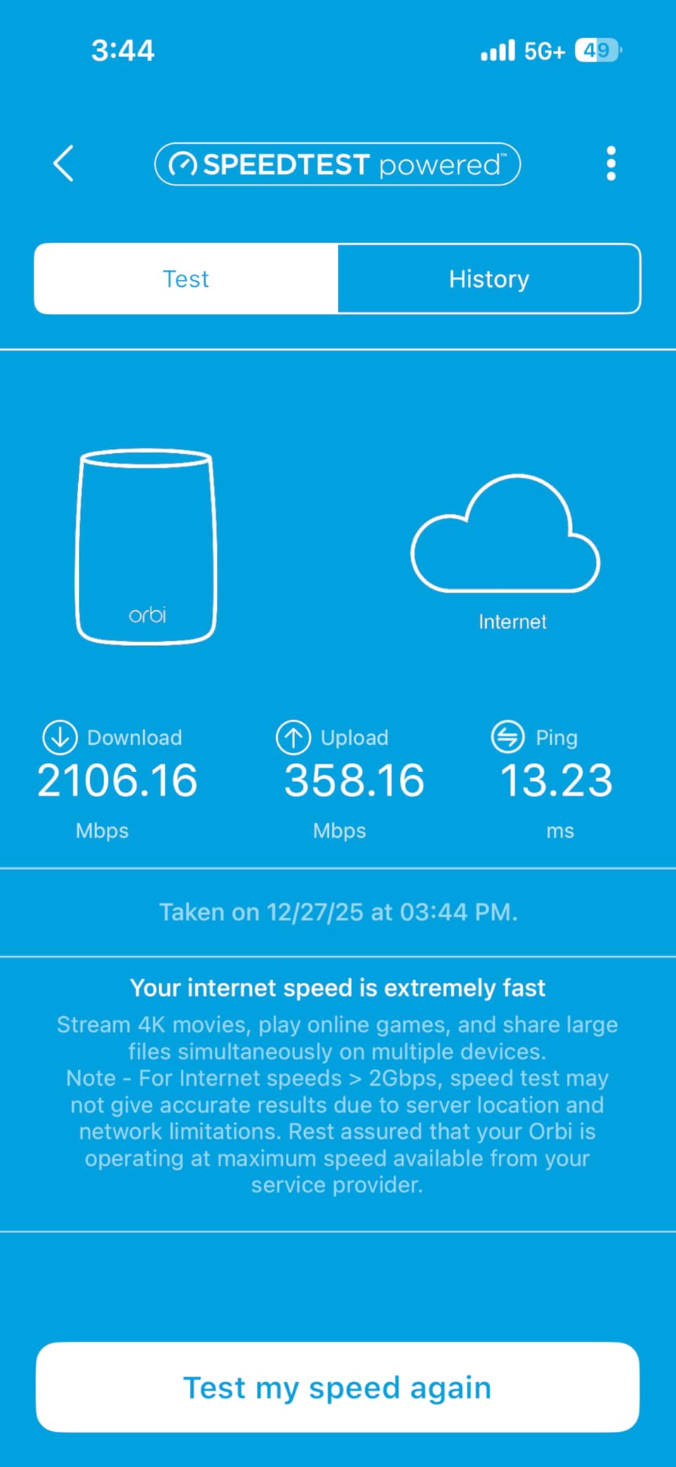 NETGEAR Nighthawk DOCSIS 3.1 Mid/High-Split Modem (CM3000-1AZNAS) - Approved for Today's Fastest Speeds - Works with All Providers, Incl. Xfinity, Spectrum, Cox - Plans up to 2.5Gbps customer photo 1