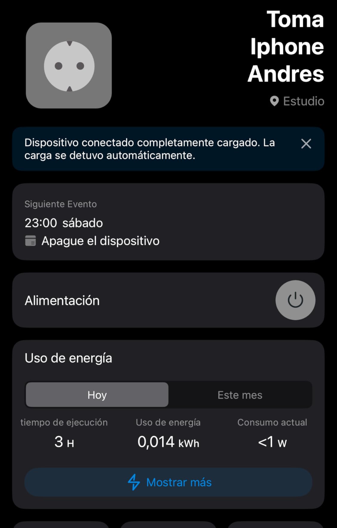 Tapo Smart Plug, Wi-Fi in-Wall Outlet, Matter Compatible, Energy Monitoring, 15A/1800W Max, Works with Alexa, Apple Home, Google Home, SmartThings, Voice/Remote Control, ETL Certified - Tapo P210M customer photo 1