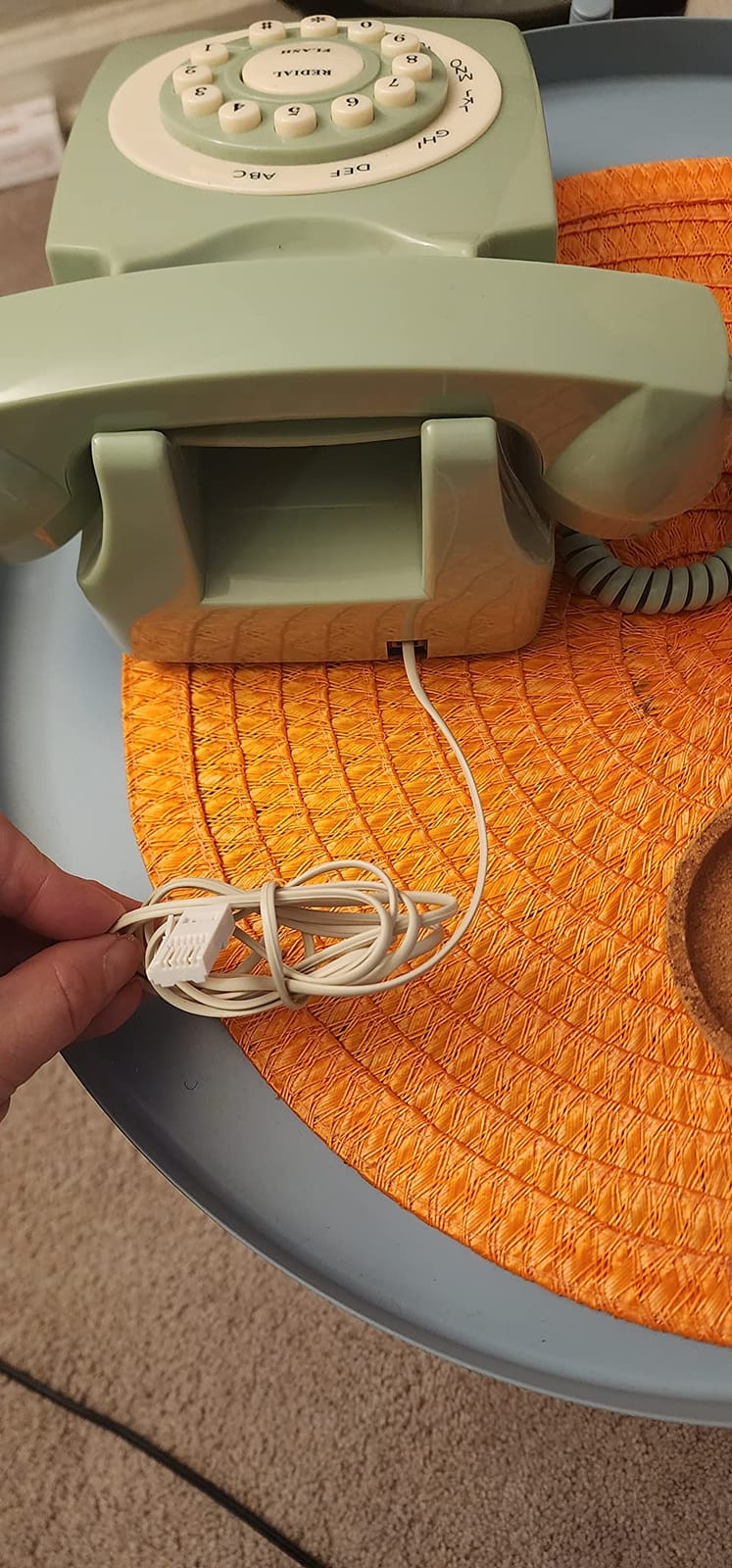 Retro Phone, TelPal Corded Landline Phones, Classic Vintage Old Fashion Telephones for Home & Office, Wired Desktop Home Telephone Gift for Seniors customer photo 1