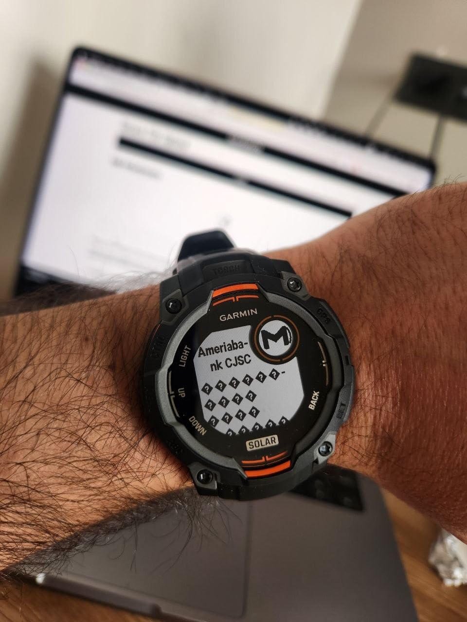 Garmin Instinct® 3 Solar, Rugged GPS Smartwatch, 45mm, Black customer photo 1