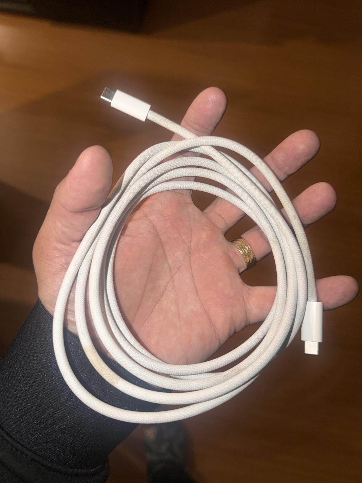 Apple 60W USB-C to USB-C Woven Charge Cable (1 m): Fast and Convenient Charging customer photo 2