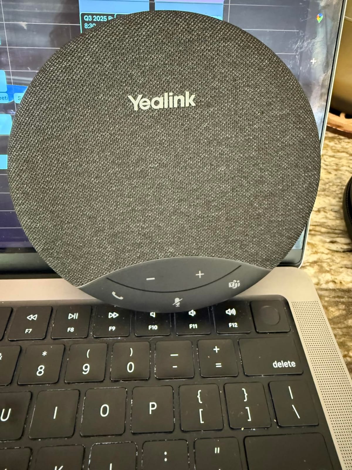 Yealink Sp92 Conference Speaker and Microphone Teams Certified Mic with Al Noise Cancelling 20H Call Time USB Speakerphone for Small Meeting Room, Bluetooth Speaker for Computer/Laptop customer photo 2