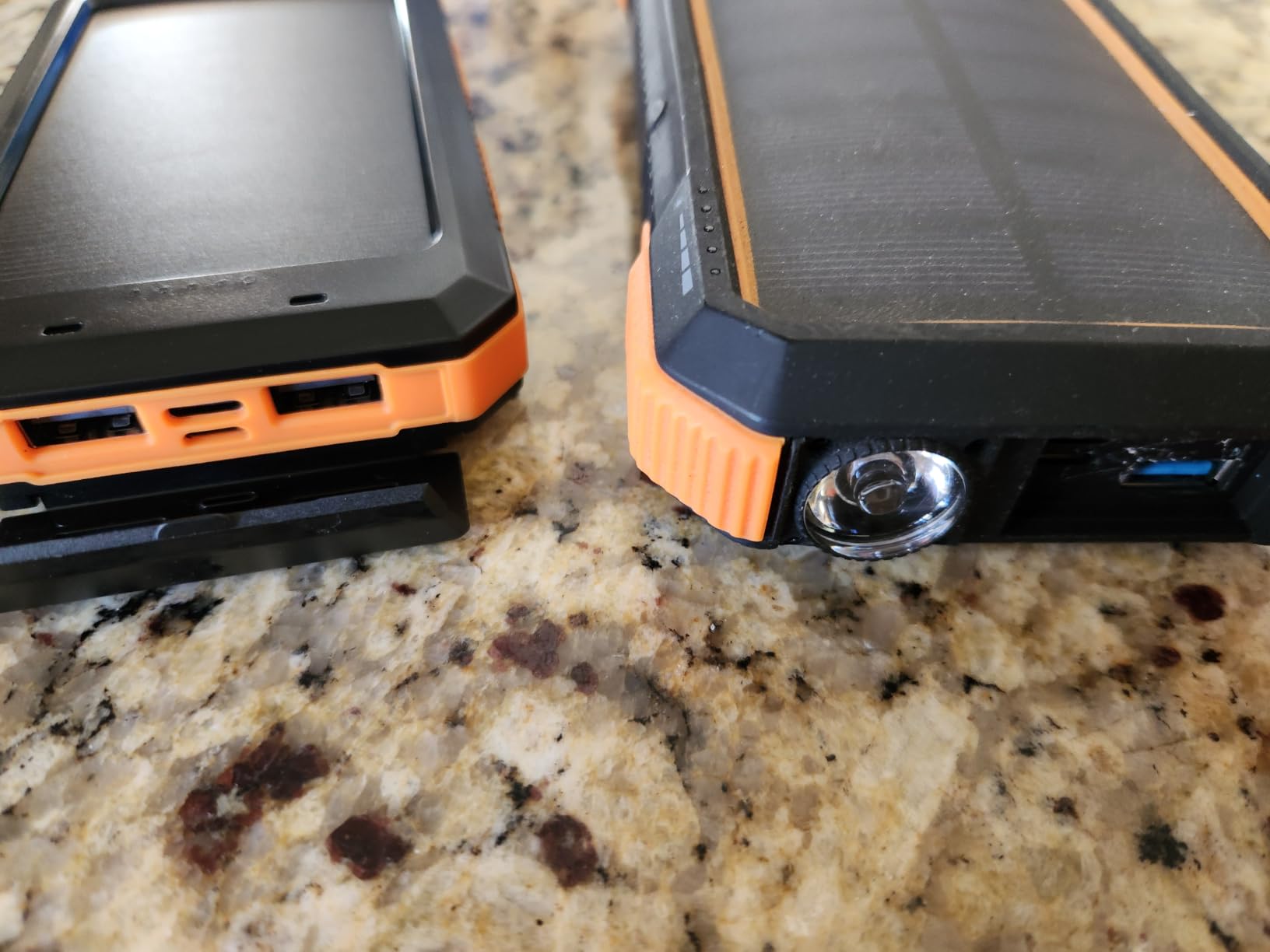 YELOMIN Solar Charger Power Bank 59800mAh, Outdoor Waterproof Battery Pack, 3 Built in Cables & Hand Crank, 6 Outputs, 15W Wireless Charging, Emergency LED Flashlight for Camping Hiking Travel customer photo 1