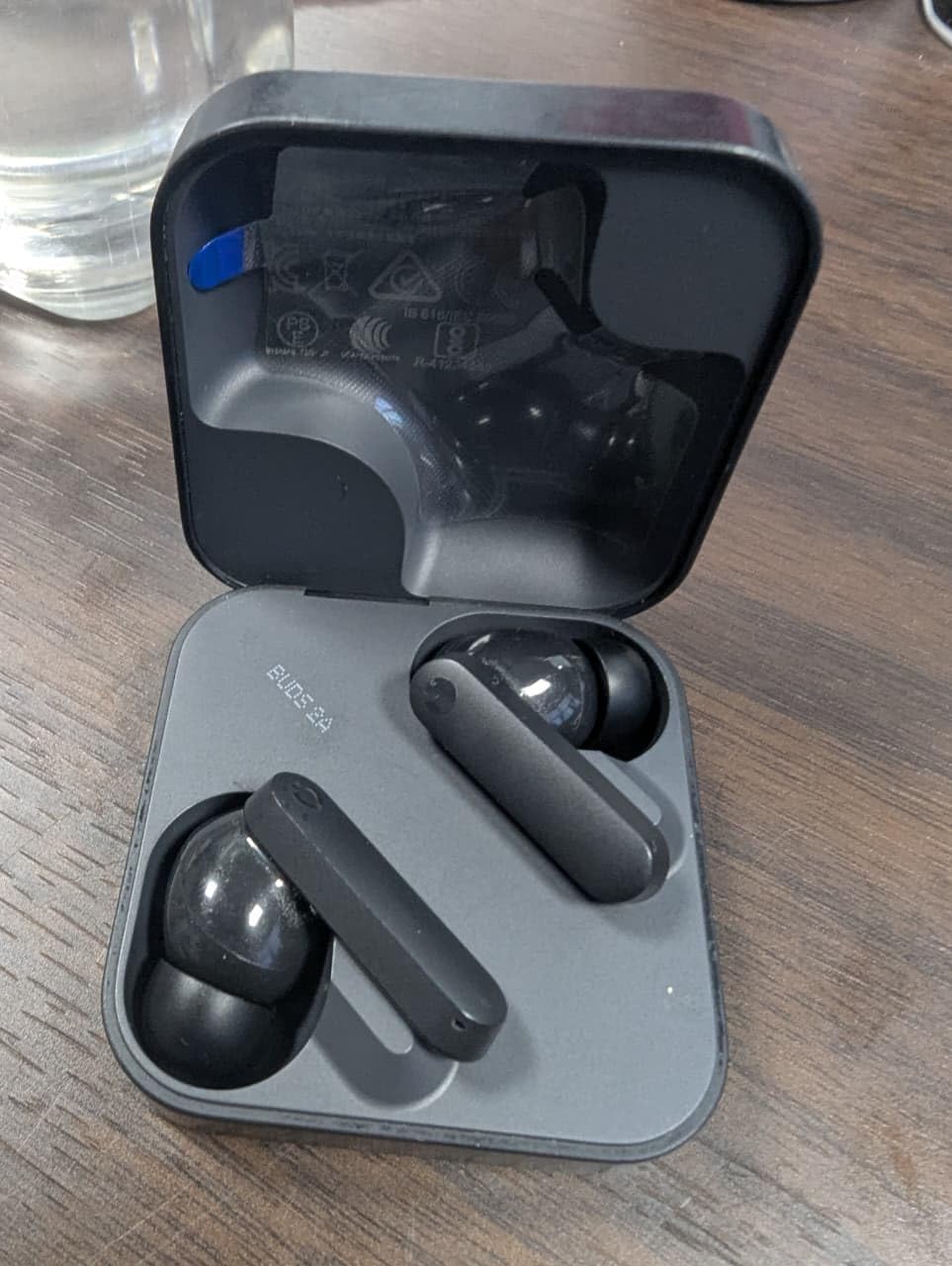 CMF Buds 2a Wireless Earbuds Active Noise Cancelling 42dB Hybrid ANC Bluetooth Headphones, 12.4mm Dynamic Driver for Big Bass, 4 Mic Clear Calls, Sport Ear Buds for iPhone, Android, Dark Grey customer photo 2