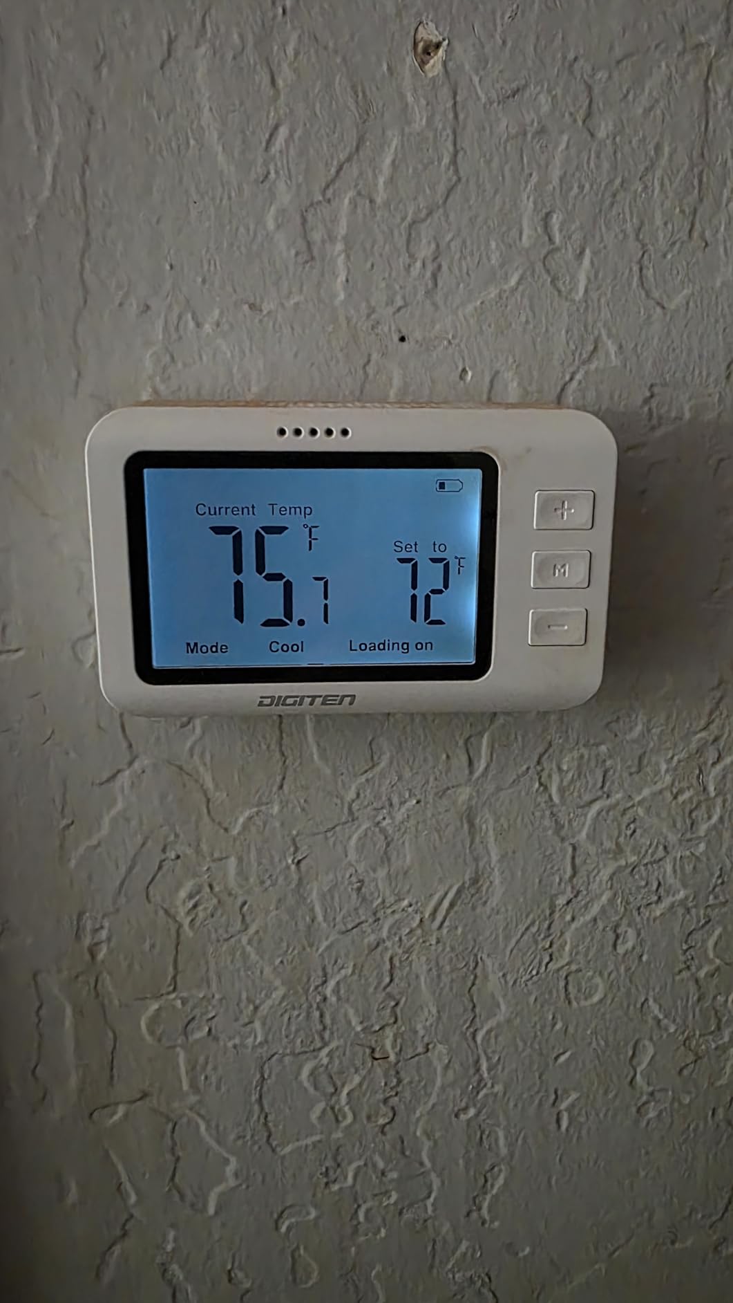 DIGITEN Wireless Thermostat Outlet 1800w for Space Heater, Fan, AC | Temperature Controlled Outlet with Power Cord for Heating and Cooling, Remote Control Plug in Thermostat, Easy to Use, for home customer photo 2