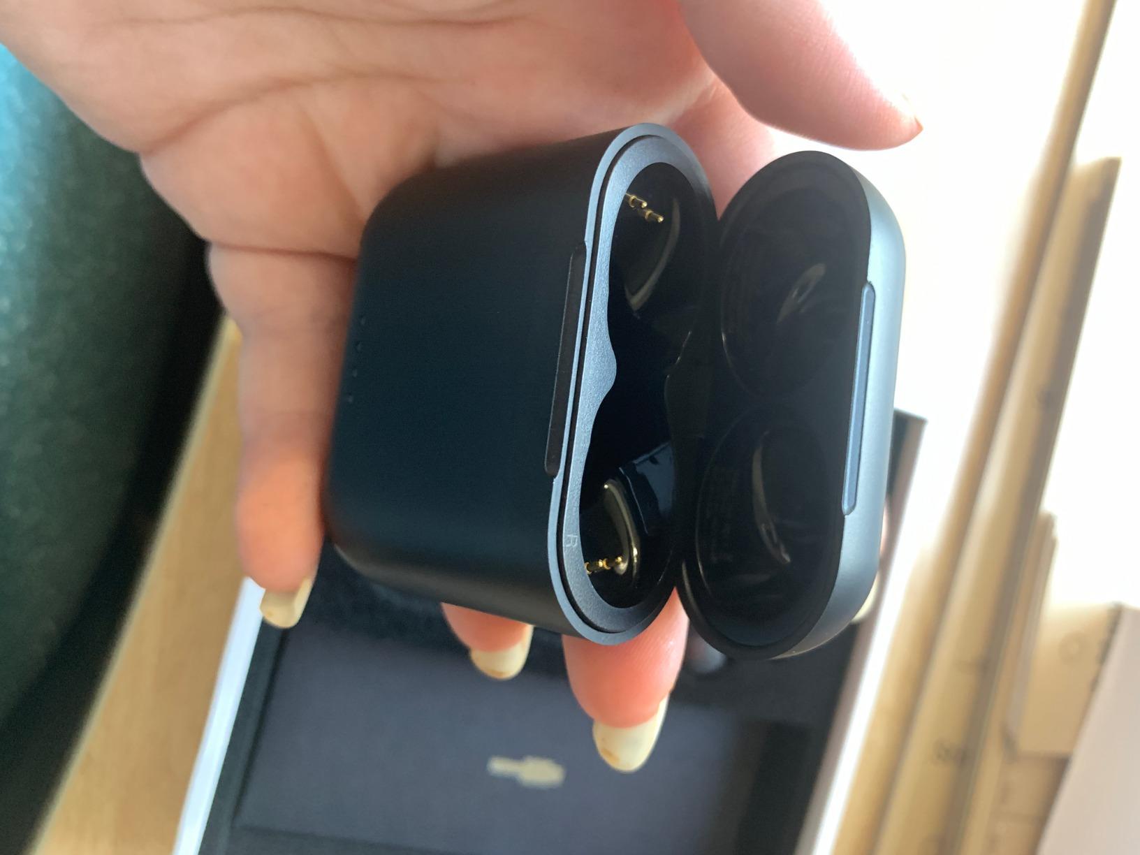 TOZO T6 Wireless Earbuds Bluetooth 5.3 Stereo Sound in Ear Headphones, 50H Playtime Wireless Charging Case App Customizable EQs IPX8 Waterproof Earphones Dark Black customer photo 1