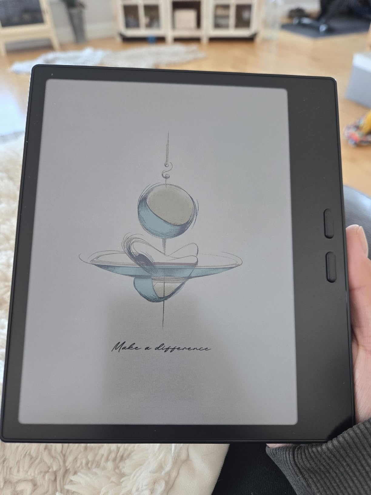 Tablet Go Color 7 Gen II E Ink Tablet Support Active Stylus InkSense (Black) customer photo 1