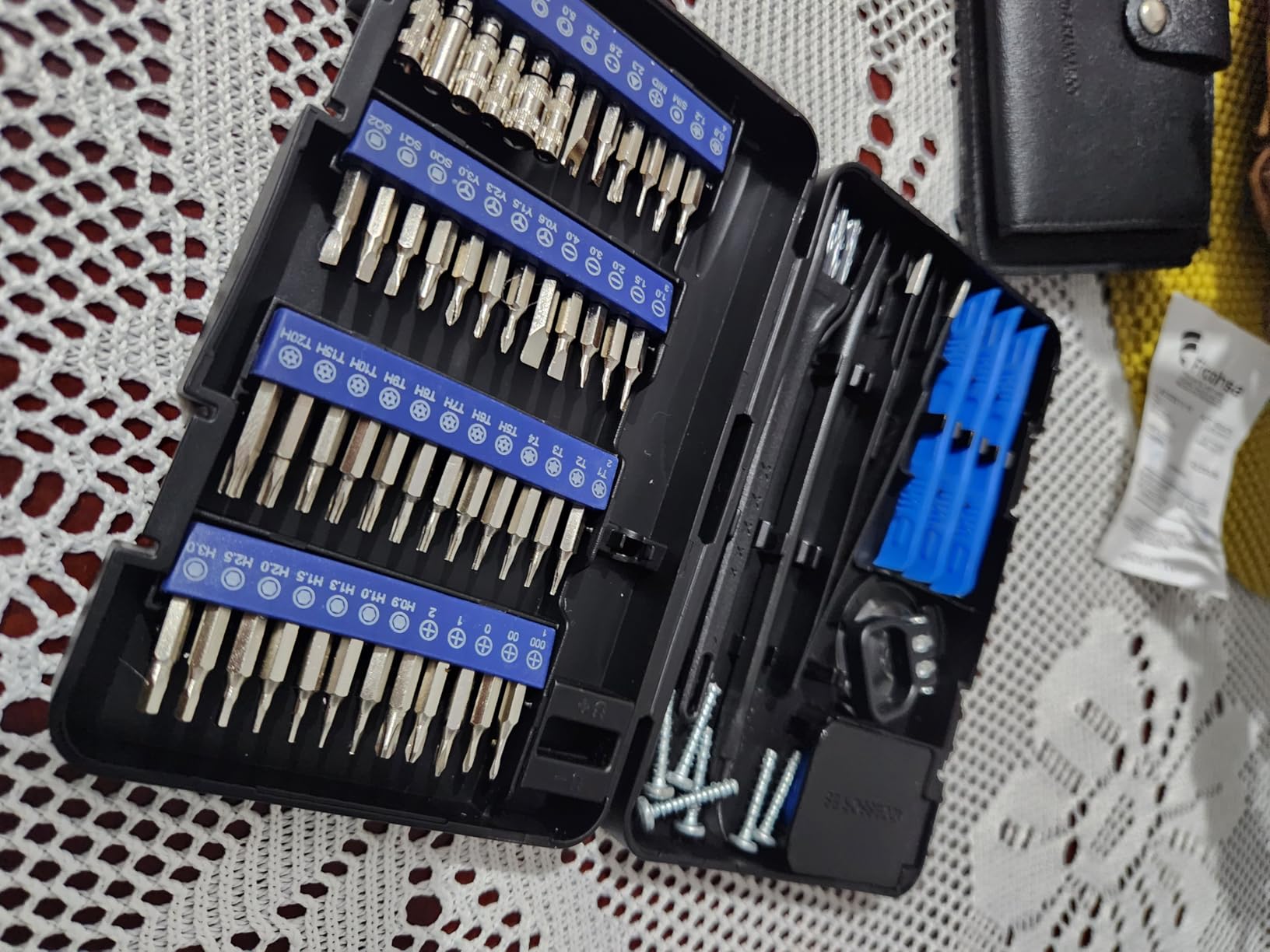 STREBITO Small Precision Screwdriver Set 64-piece with Torx, Triwing, Pentalobe, Electronics Repair Tool Kit for Computer, PC, Laptop, Macbook, Tablet, Phone, PS5, XBOX, Switch, Glass, Ring Doorbell customer photo 1