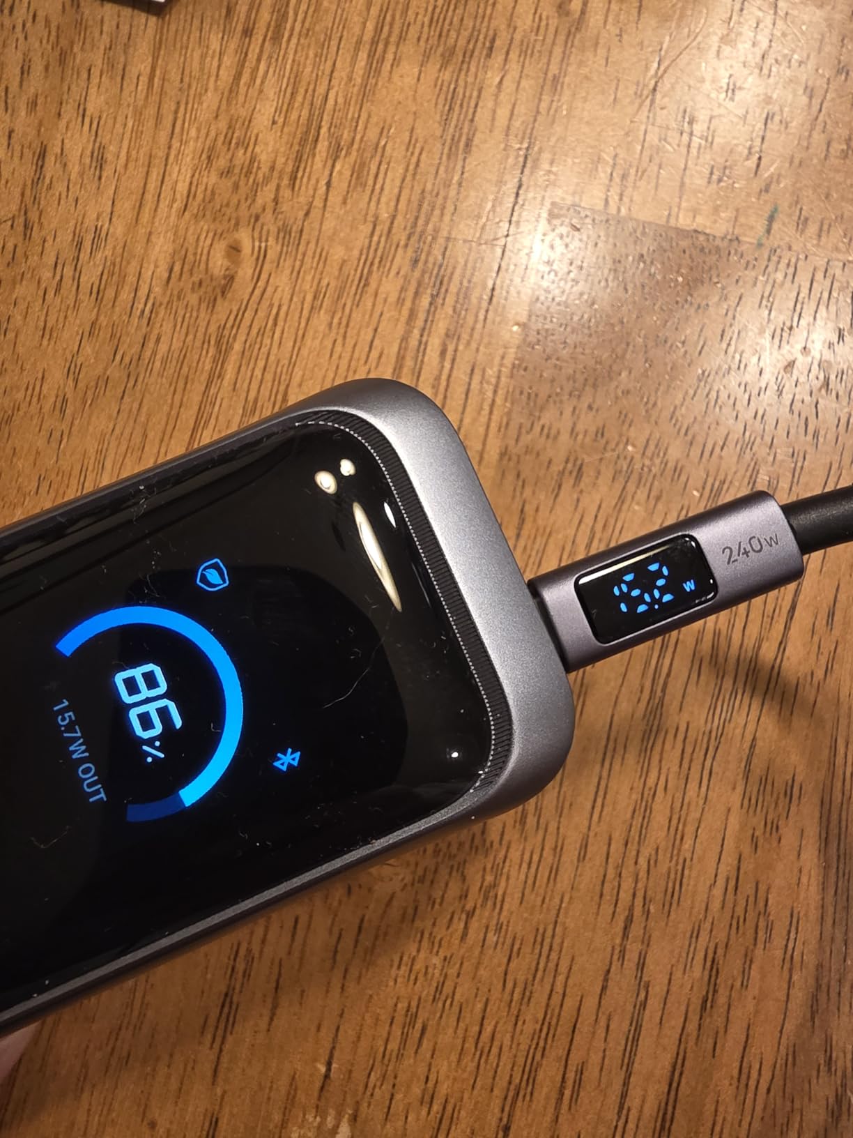 UGREEN USB C 240W Cable with Digital Display, PD 100W Fast Charging, 6.6FT customer photo 2