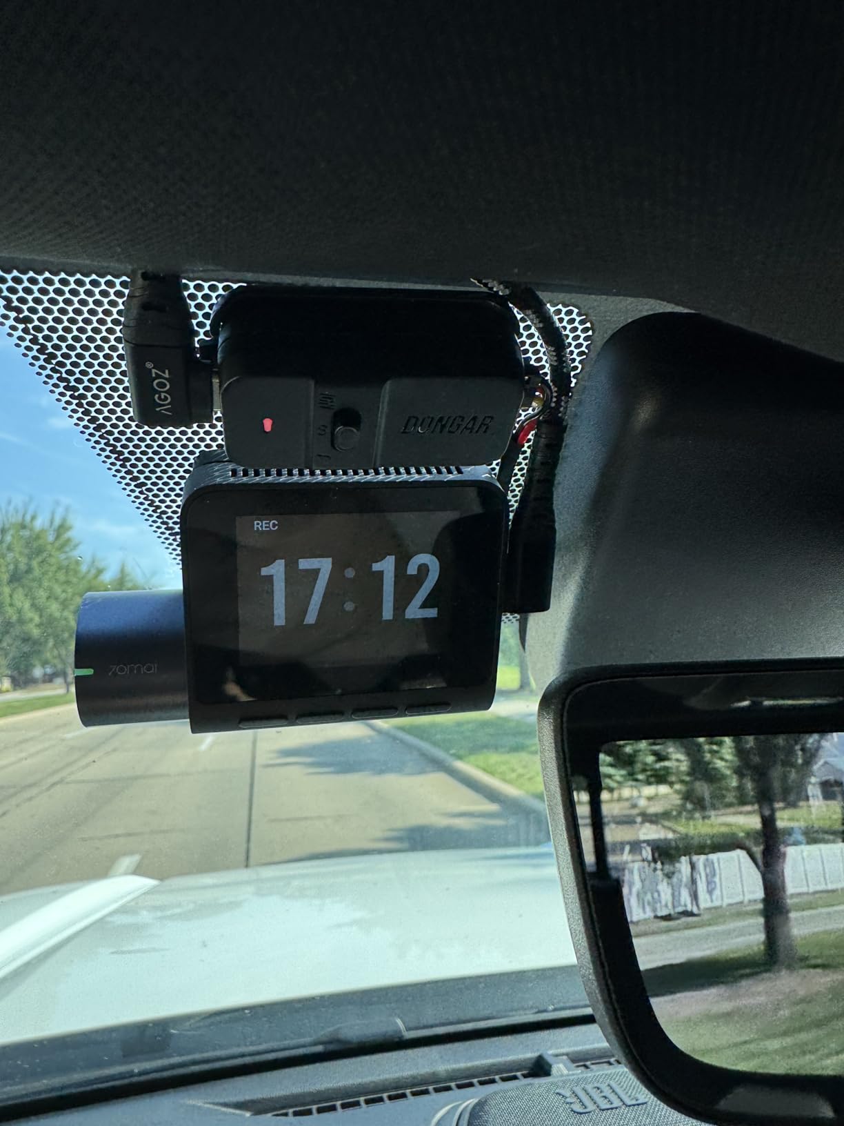 70mai Dash Cam Front and Rear - 2.5K+1080P Dual Dash Camera with HDR, Super Night Vision, F1.55 Aperture, 24H Parking Mode, Built-in Wi-Fi & GPS, G-Sensor, Loop Recording, 64GB Card Included (A410) customer photo 1