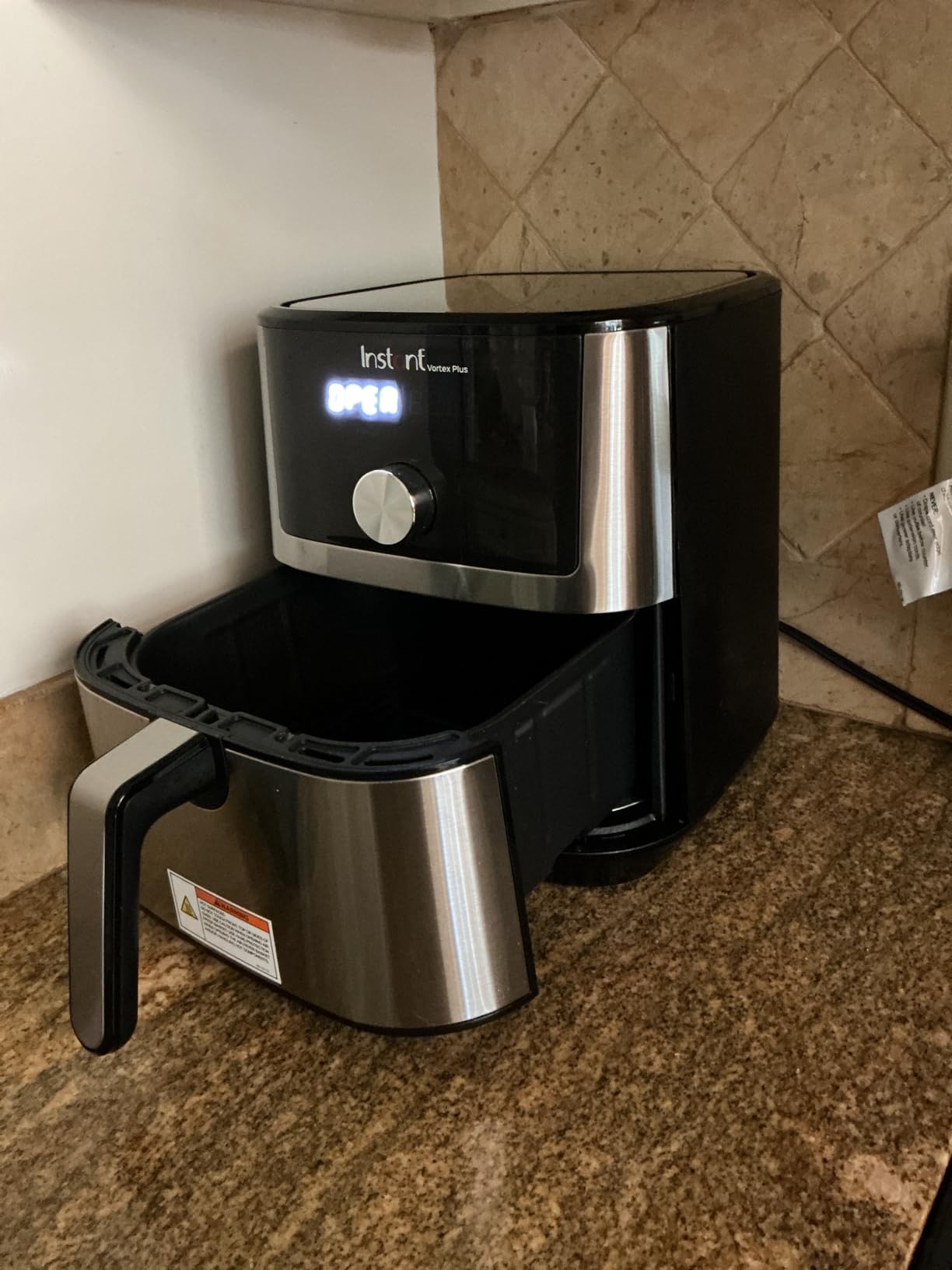 Instant Pot 4Qt Vortex 6-in-1 Mini Air Fryer, Custom Program Options, Air Fry, Broil, Roast, Dehydrate, Bake, Reheat, Black, 4 Quarts customer photo 1